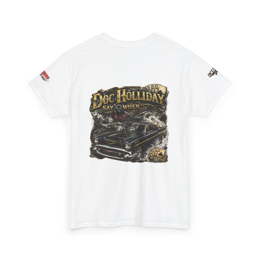 Doc Holliday Graphic Tee — Vintage Heavy-Duty Recovery Shirt