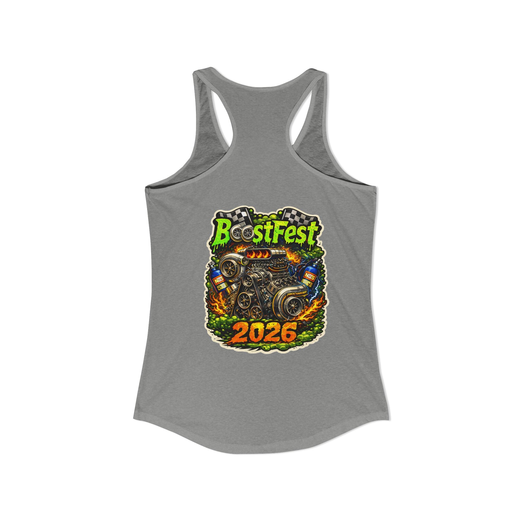 Women's Ideal Racerback Tank Boostfest