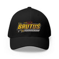 Brutus Embroidered Logo Cap — Structured Closed-Back Baseball Hat
