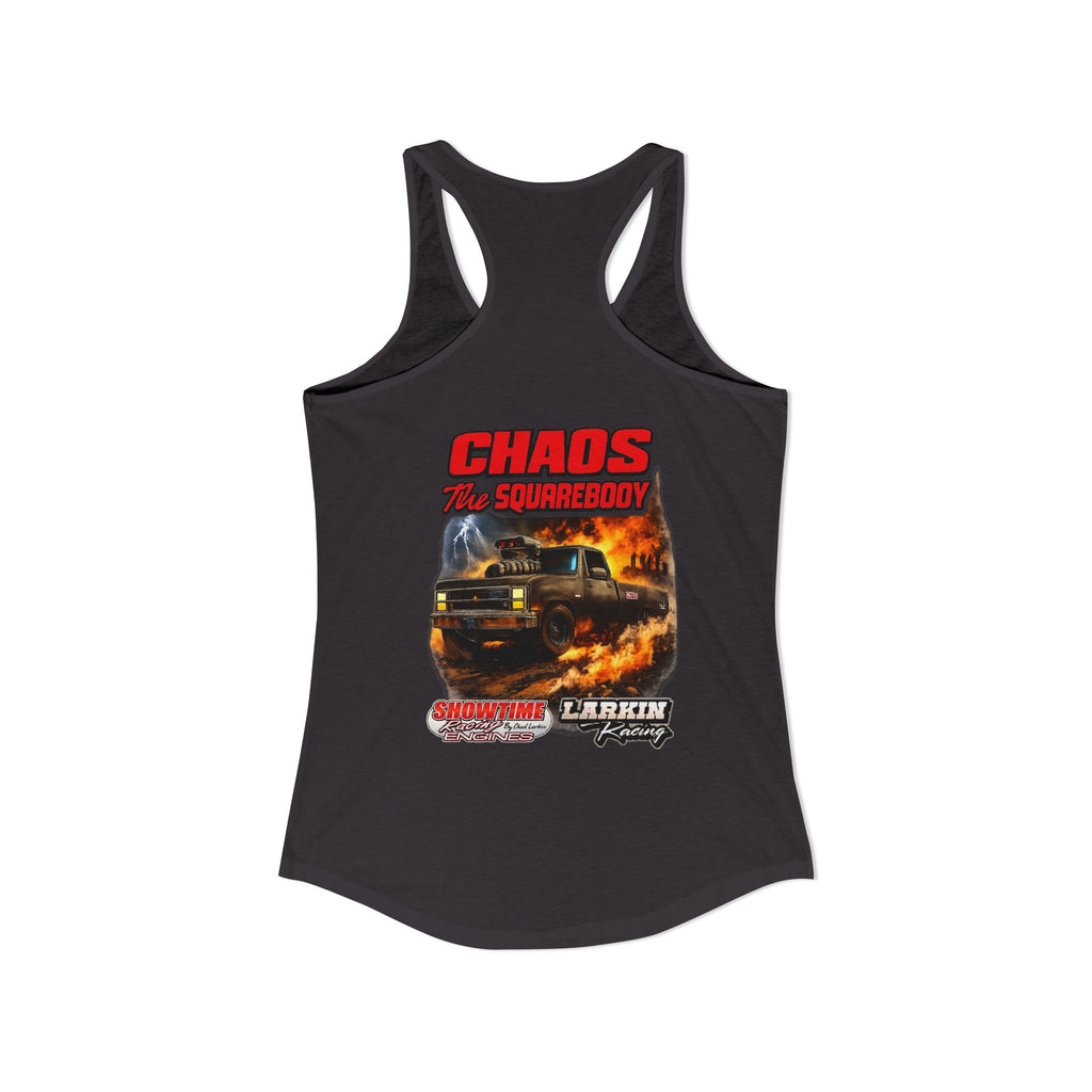 Copy of Women's Ideal Racerback Tank Chaos the Squarebody