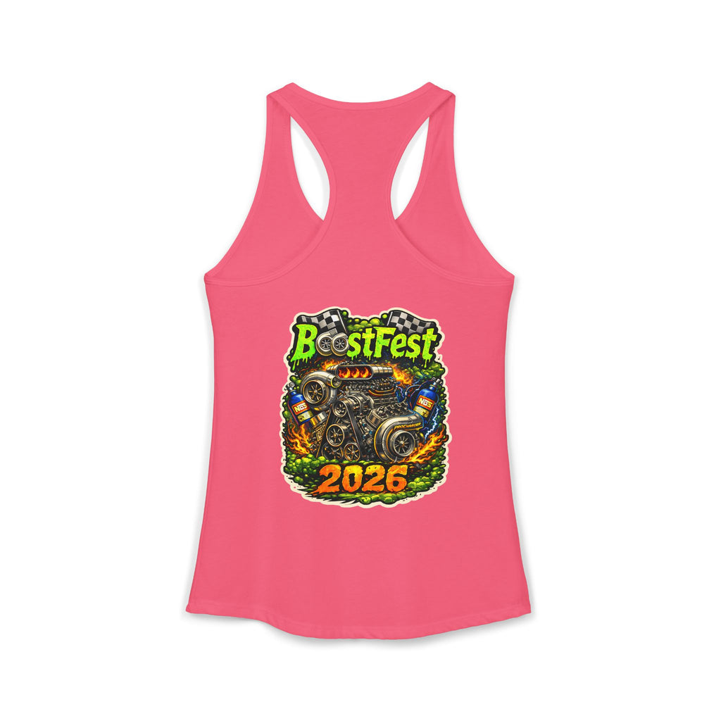 Women's Ideal Racerback Tank Boostfest