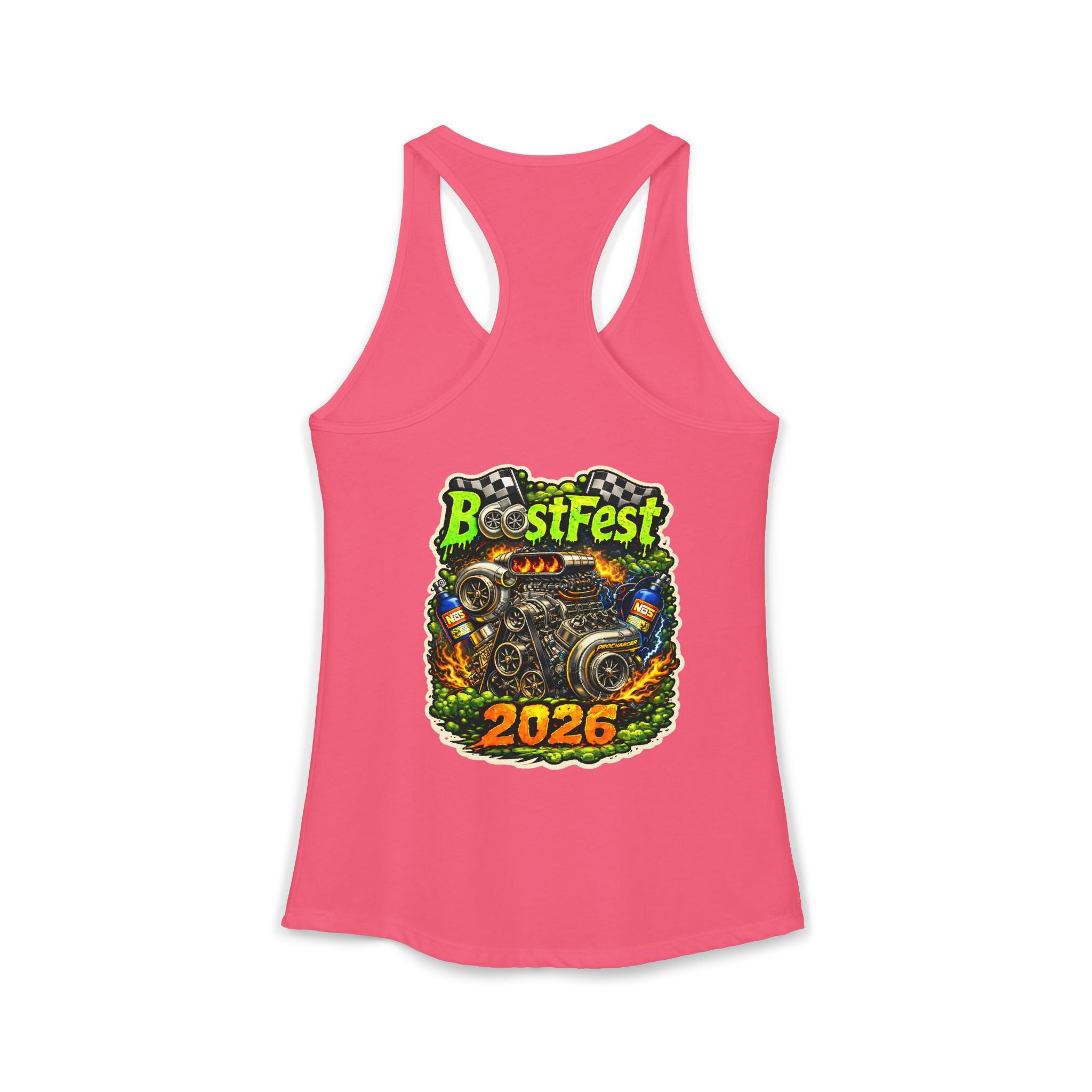 Women's Ideal Racerback Tank Boostfest