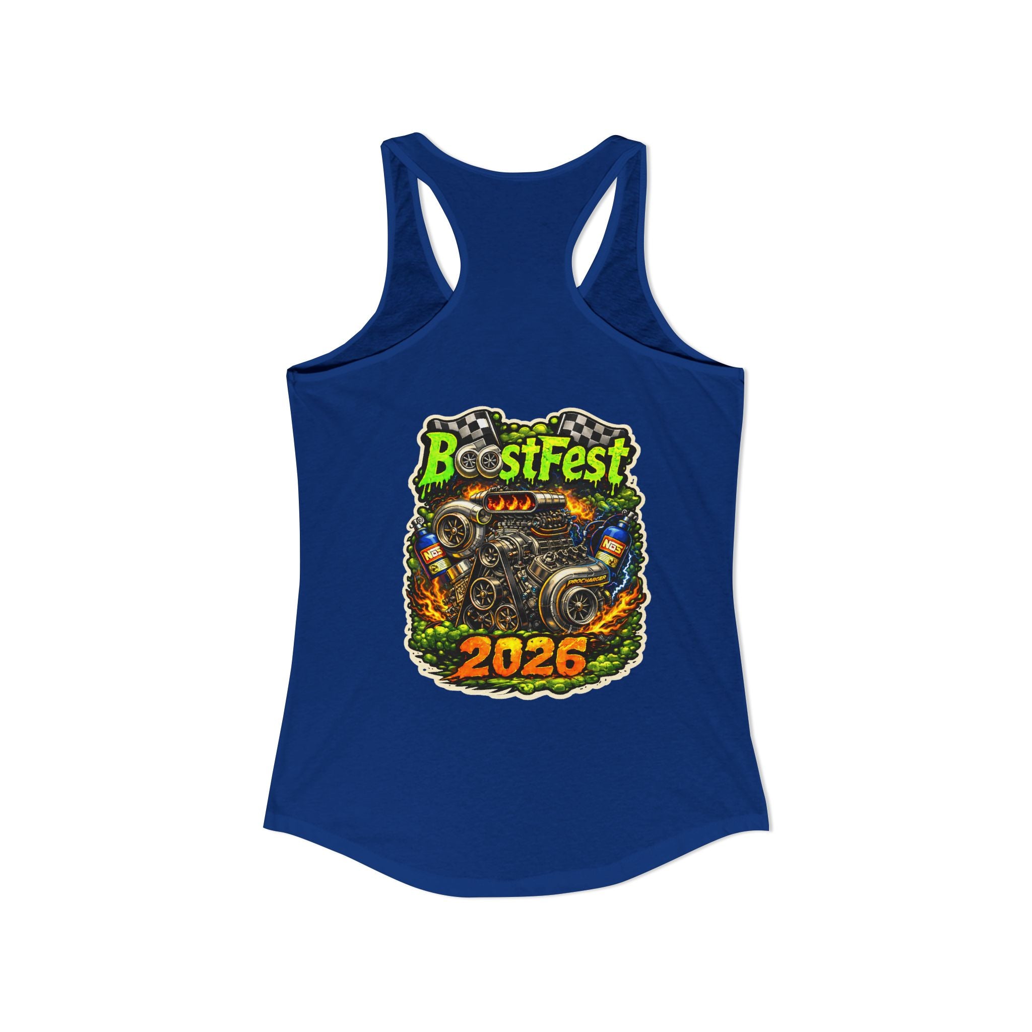 Women's Ideal Racerback Tank Boostfest