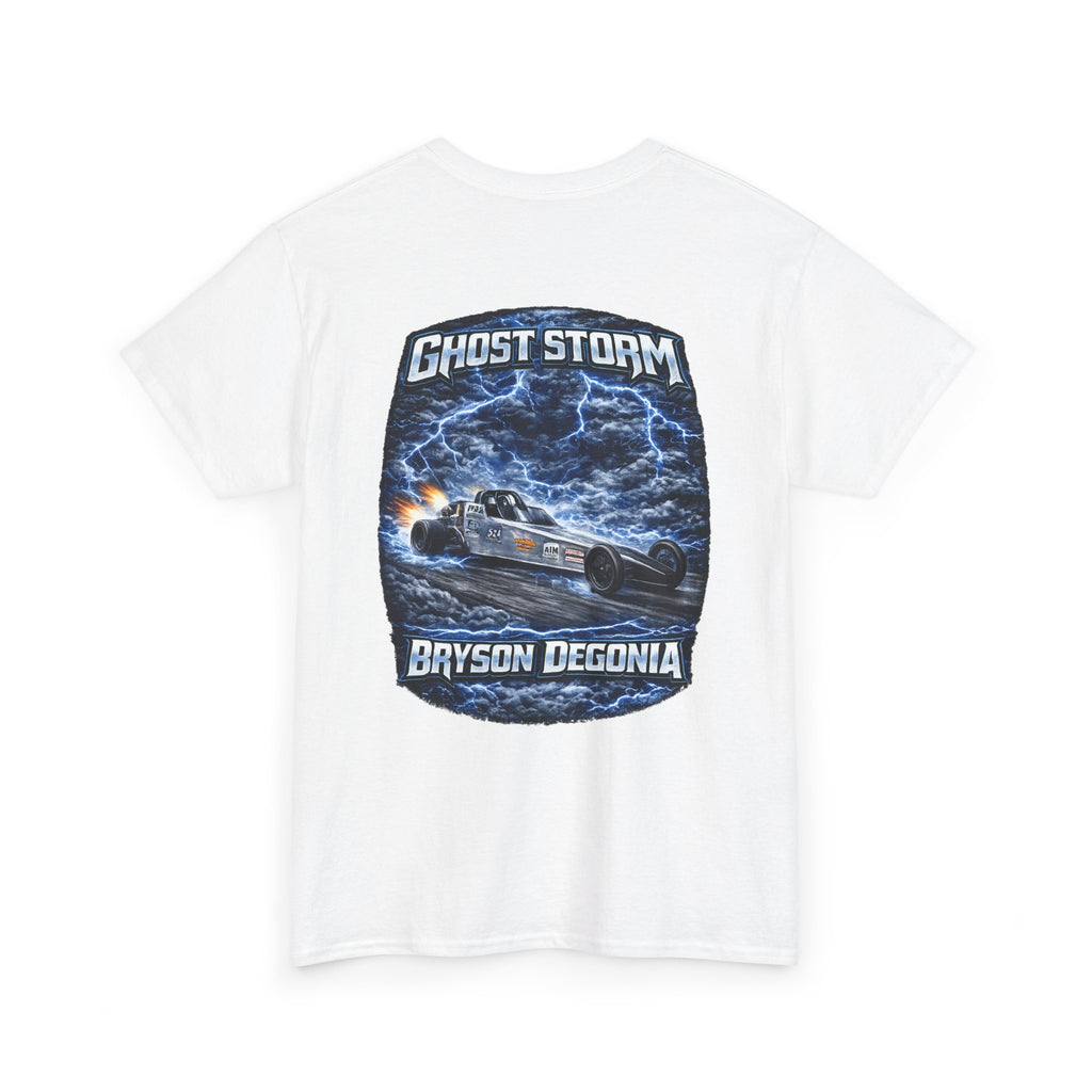 Ghost Storm design 2 T‑Shirt — 'Ghost Storm Bryson Degonia' Graphic Tee
