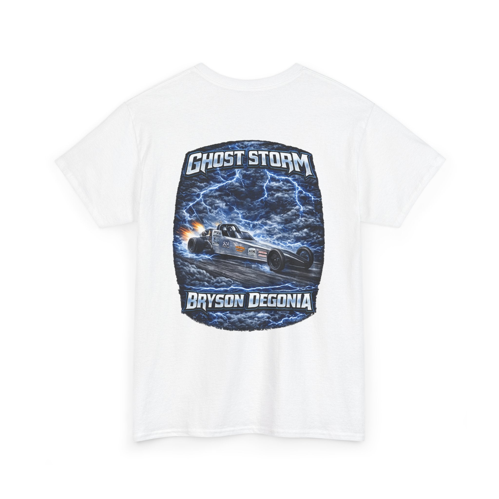 Ghost Storm design 2 T‑Shirt — 'Ghost Storm Bryson Degonia' Graphic Tee