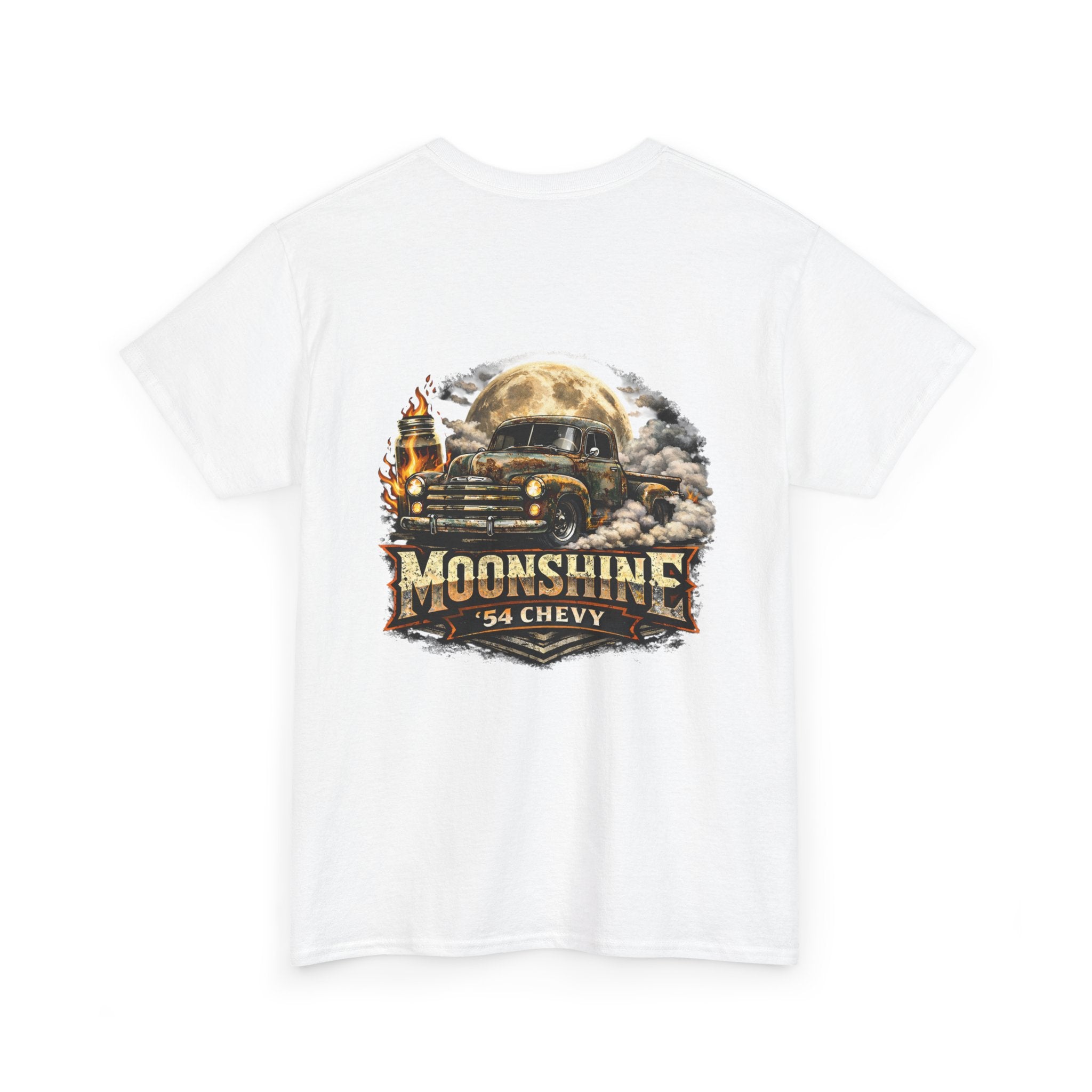 Moonshine Graphic Tee — Vintage Heavy-Duty Recovery Shirt