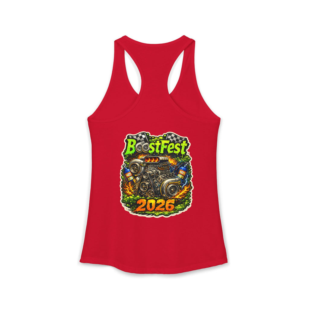 Women's Ideal Racerback Tank Boostfest