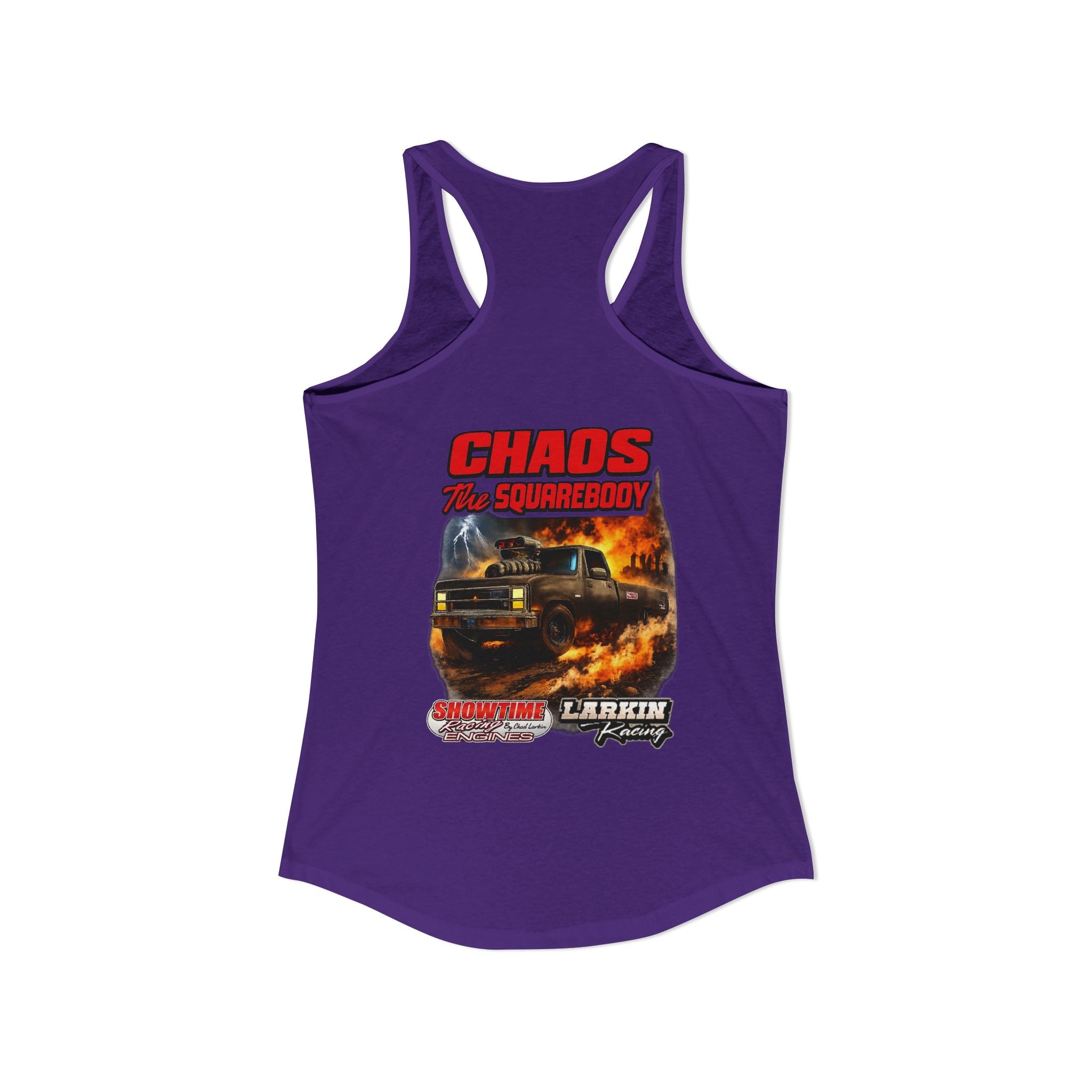 Copy of Women's Ideal Racerback Tank Chaos the Squarebody