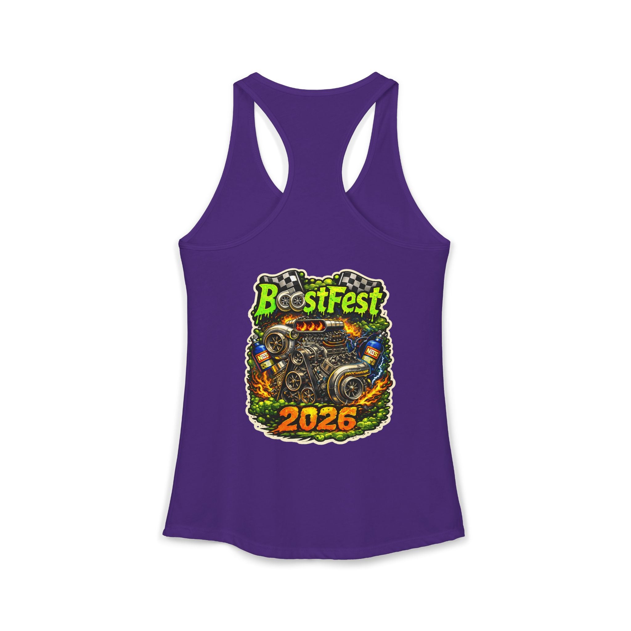 Women's Ideal Racerback Tank Boostfest