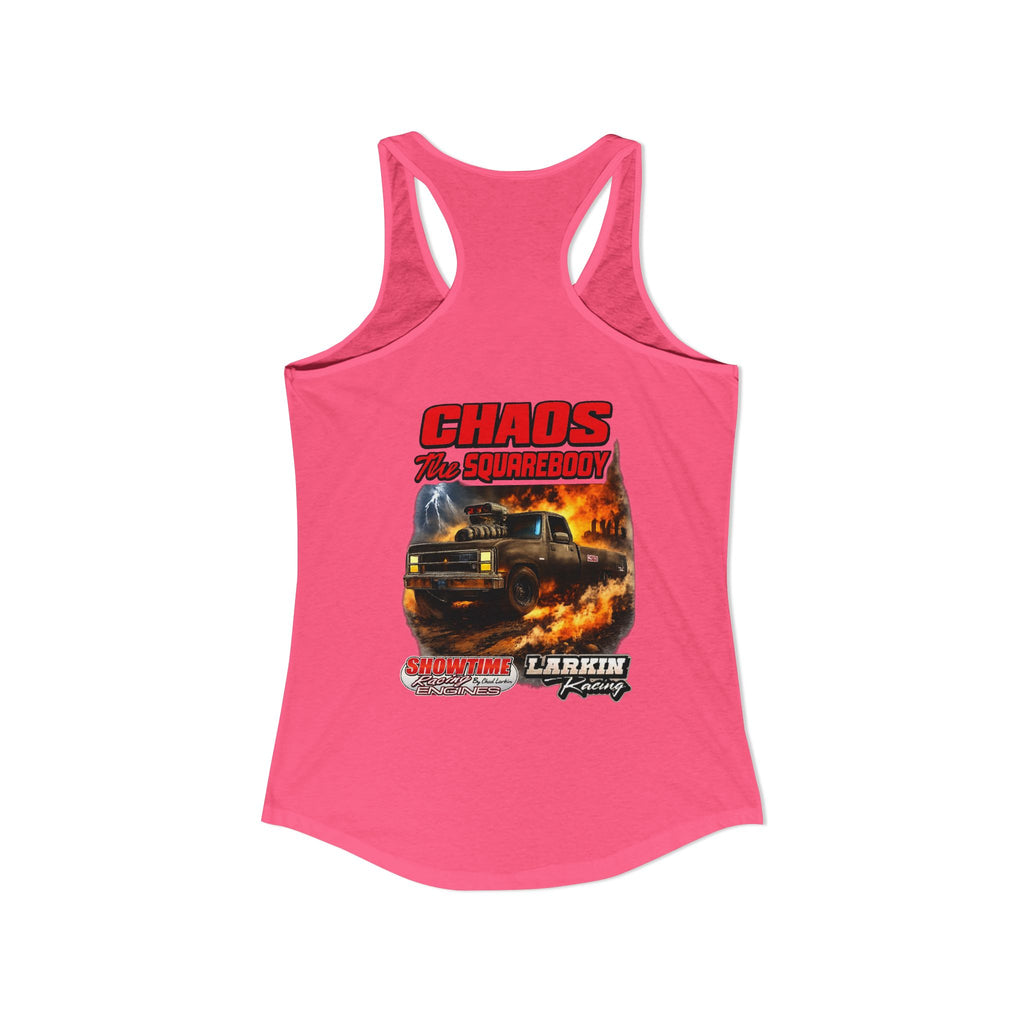 Copy of Women's Ideal Racerback Tank Chaos the Squarebody