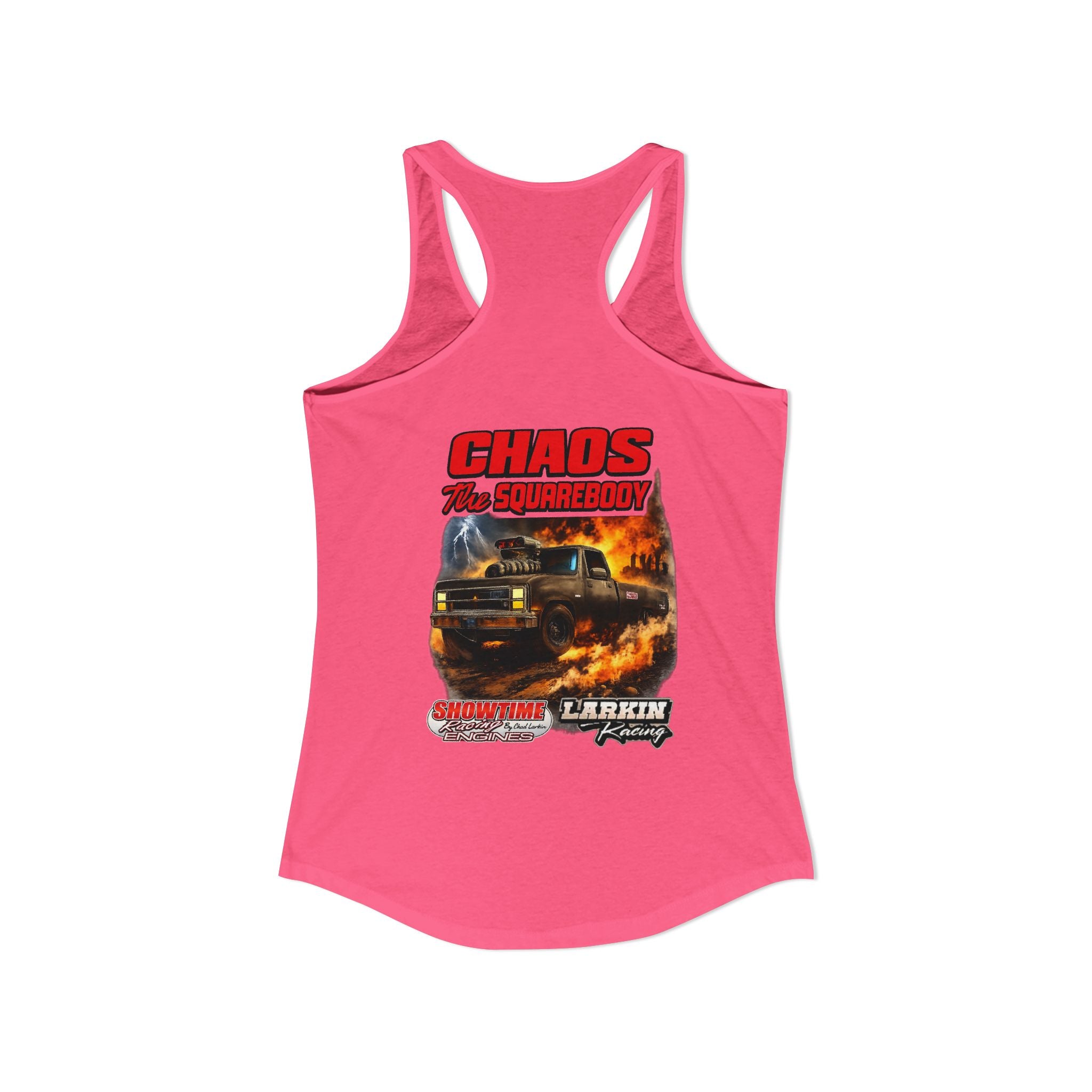 Copy of Women's Ideal Racerback Tank Chaos the Squarebody