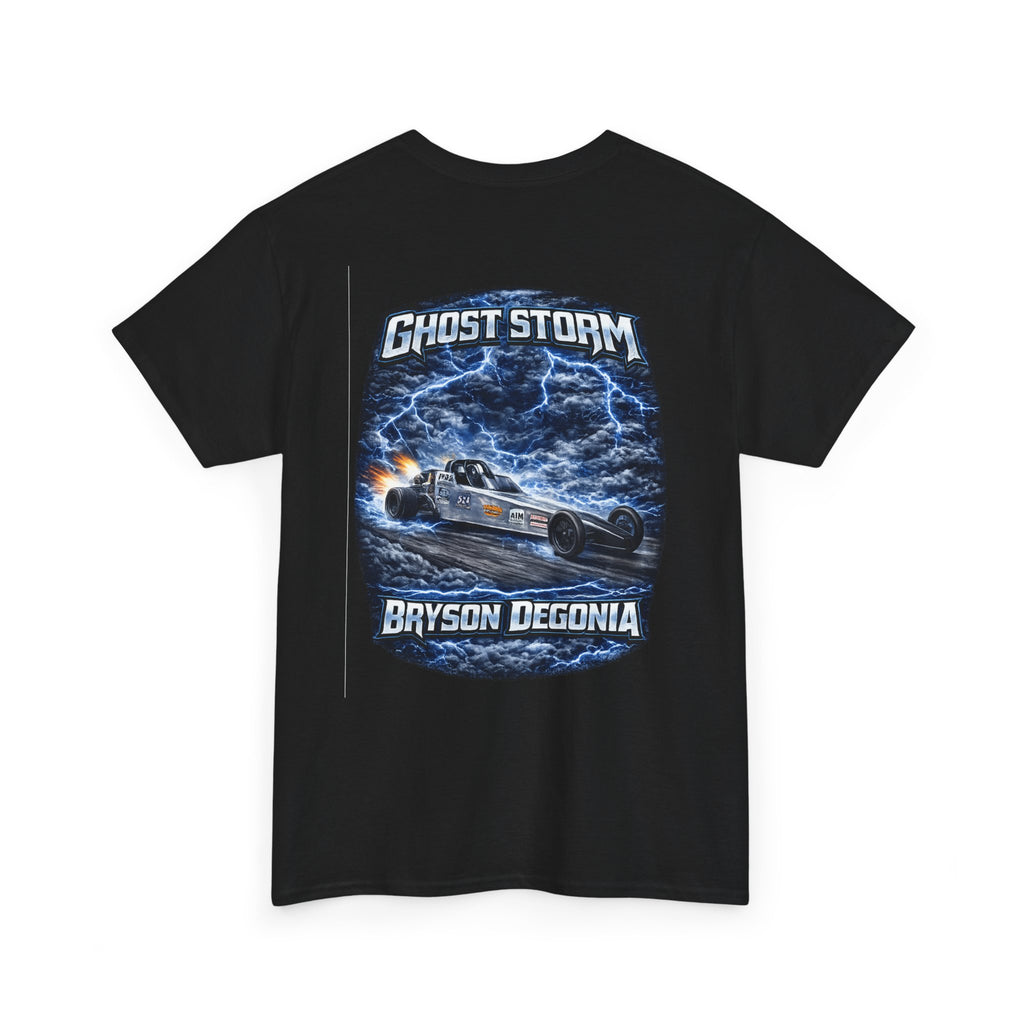Ghost Storm design 2 T‑Shirt — 'Ghost Storm Bryson Degonia' Graphic Tee