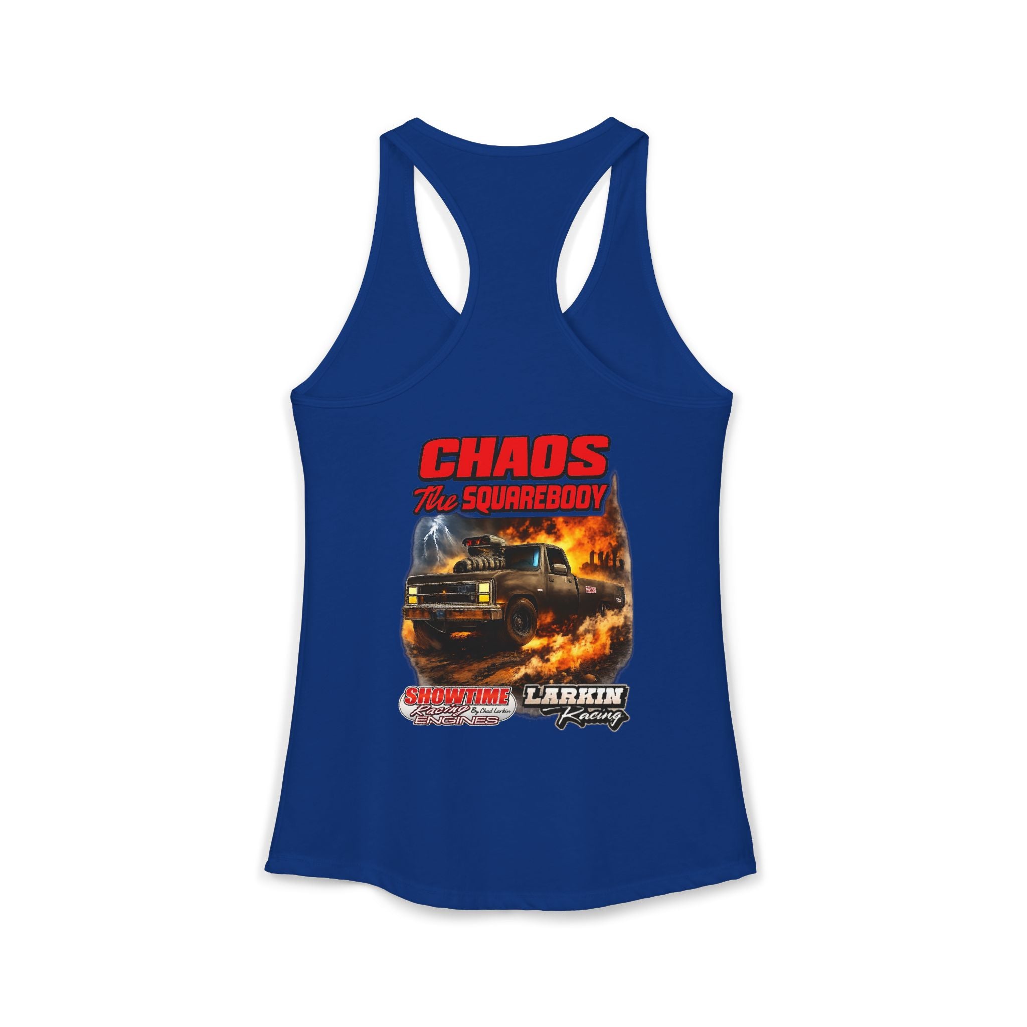 Copy of Women's Ideal Racerback Tank Chaos the Squarebody