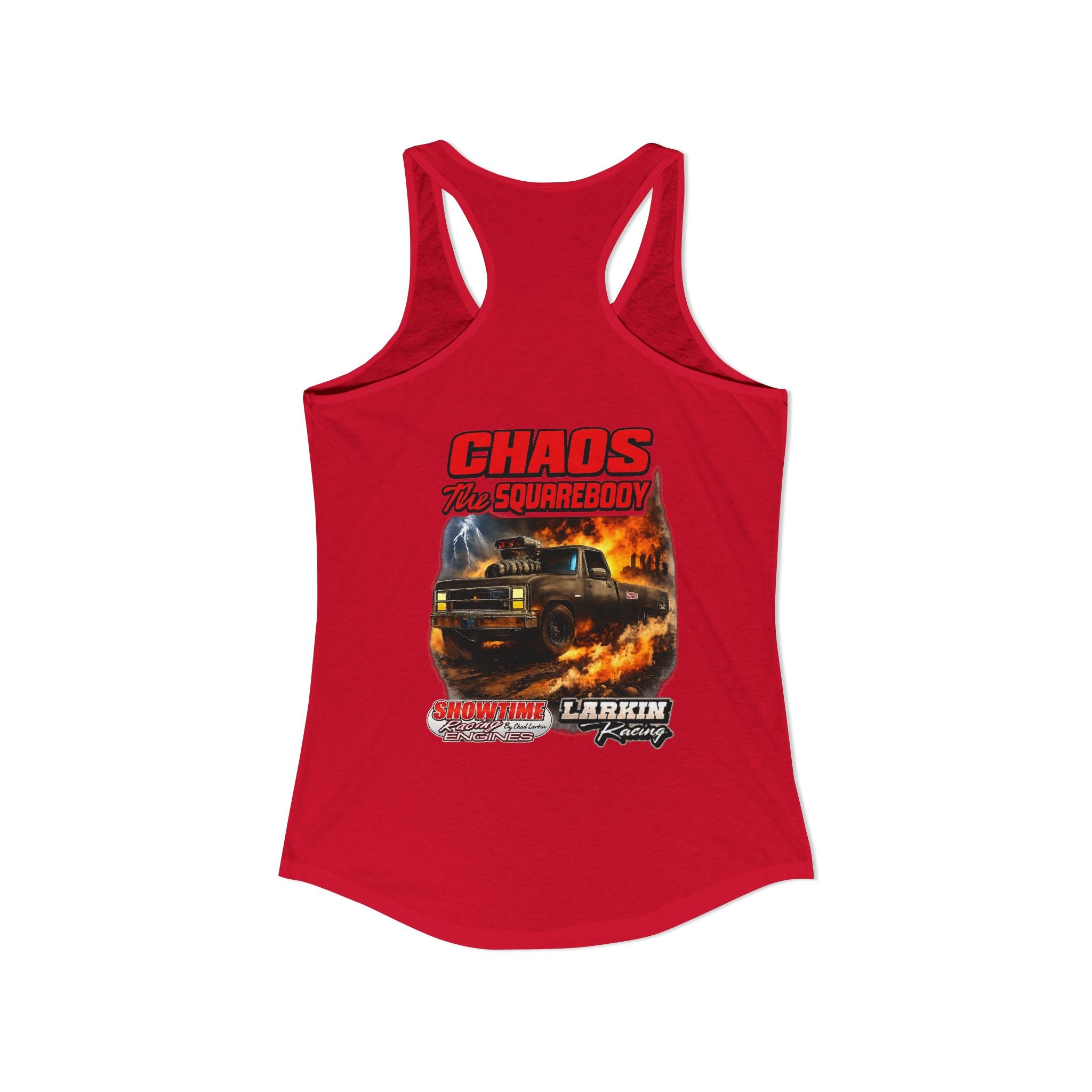 Copy of Women's Ideal Racerback Tank Chaos the Squarebody