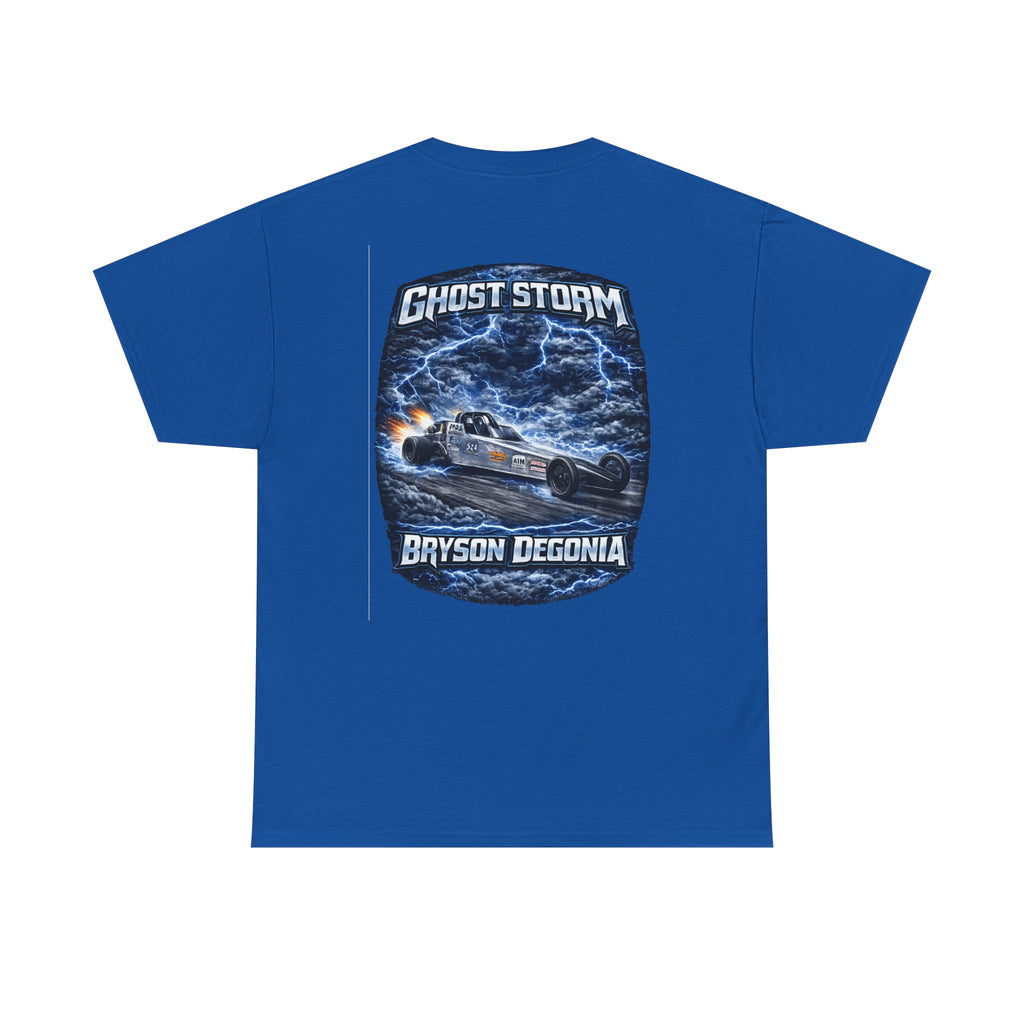 Ghost Storm design 2 T‑Shirt — 'Ghost Storm Bryson Degonia' Graphic Tee