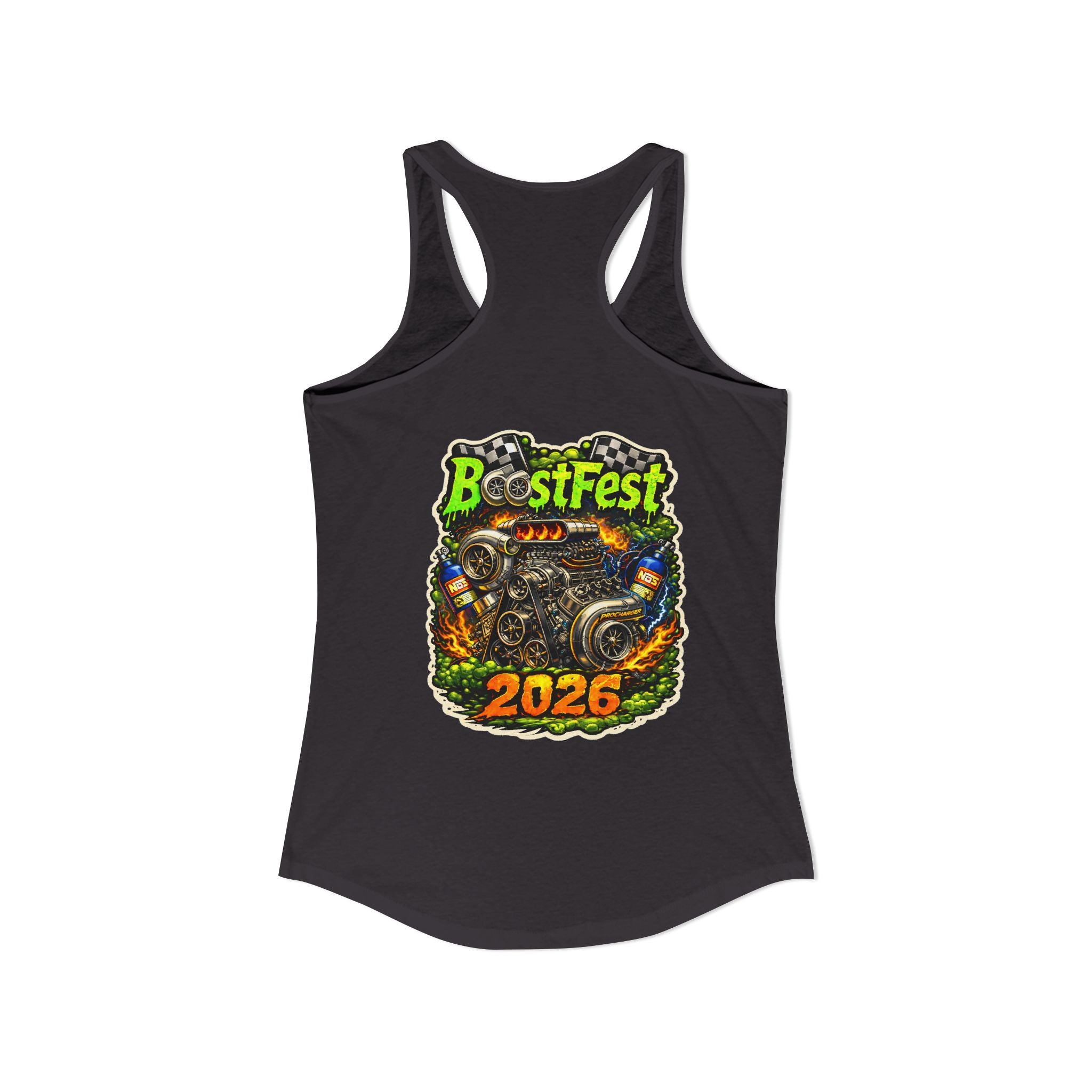 Women's Ideal Racerback Tank Boostfest