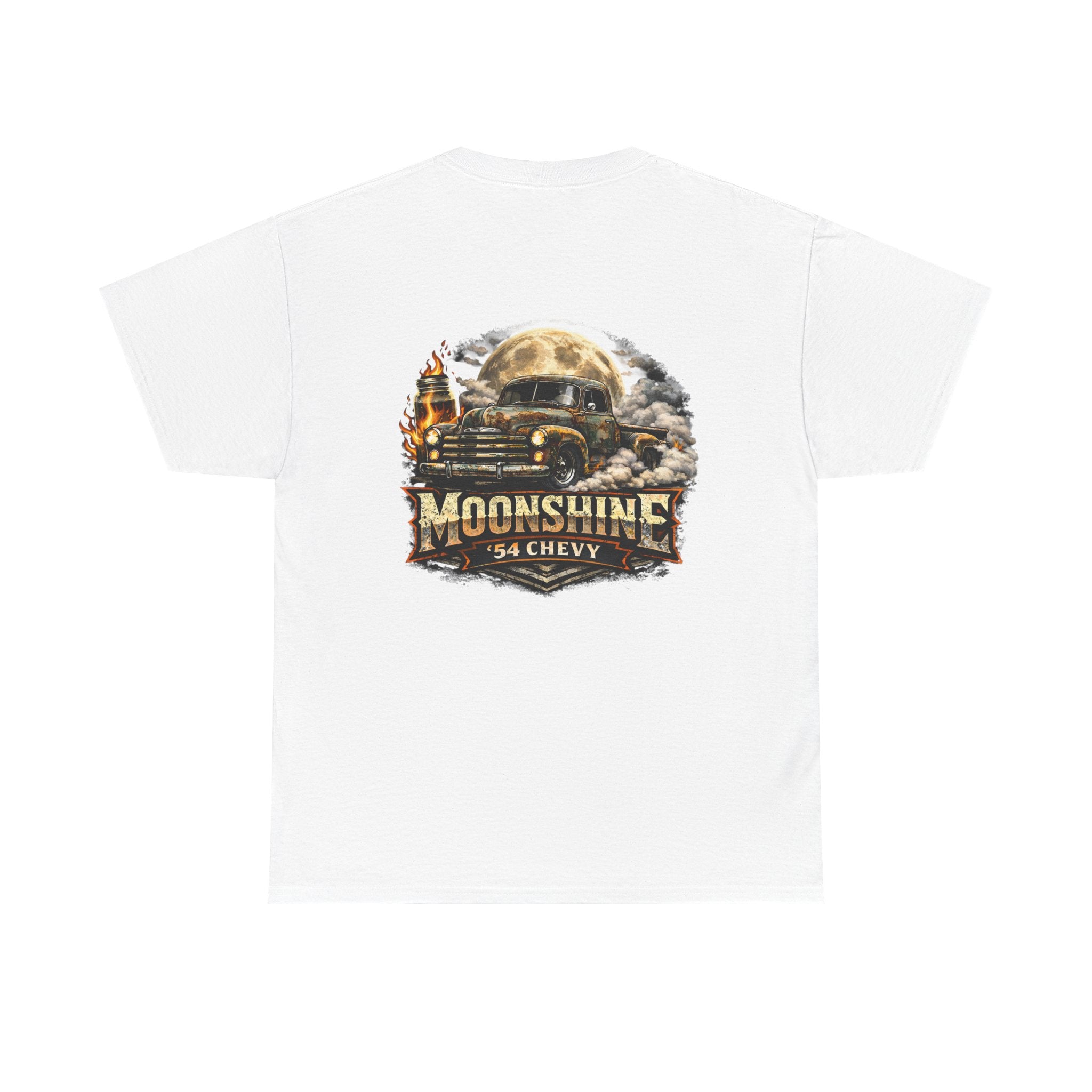 Moonshine Graphic Tee — Vintage Heavy-Duty Recovery Shirt