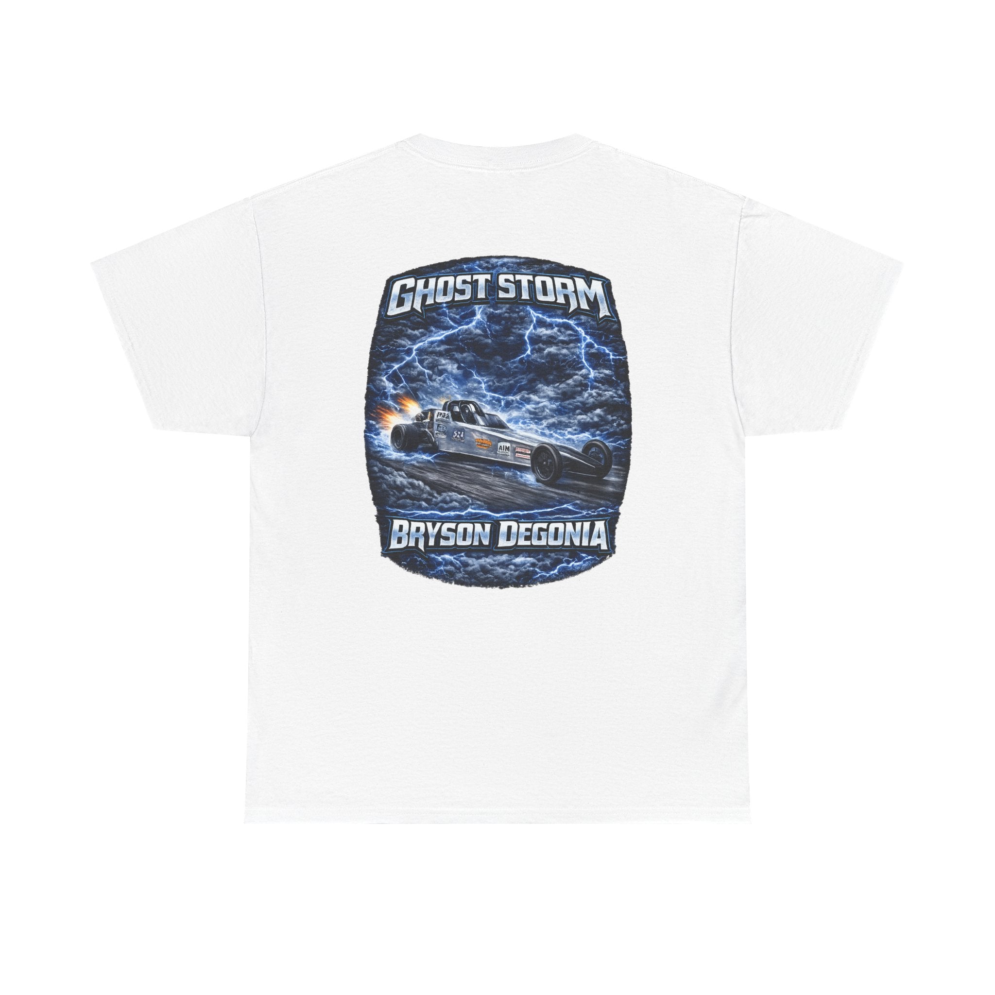 Ghost Storm design 2 T‑Shirt — 'Ghost Storm Bryson Degonia' Graphic Tee
