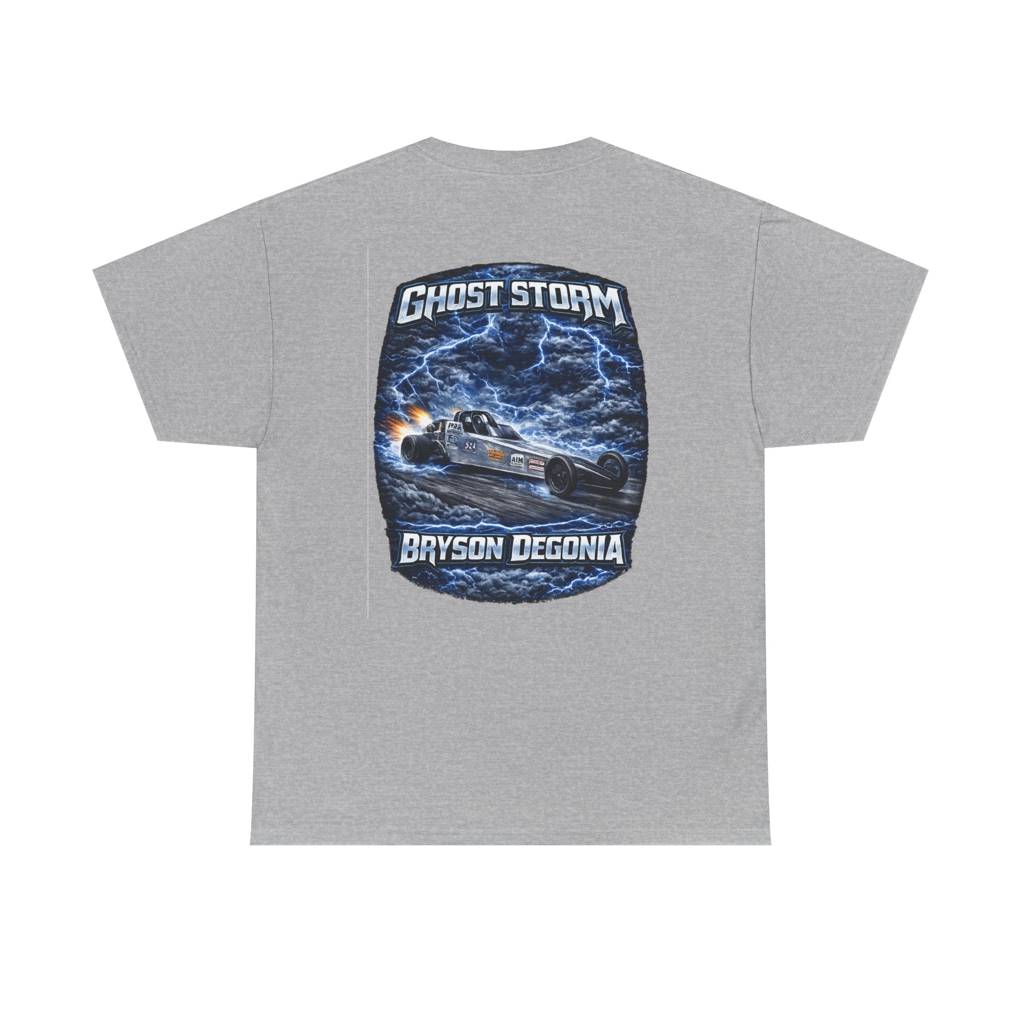 Ghost Storm design 2 T‑Shirt — 'Ghost Storm Bryson Degonia' Graphic Tee