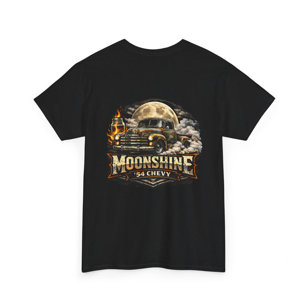 Moonshine Graphic Tee — Vintage Heavy-Duty Recovery Shirt