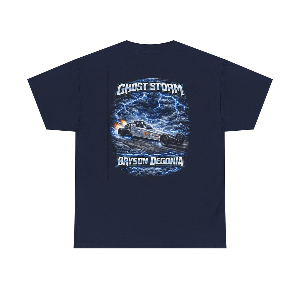 Ghost Storm design 2 T‑Shirt — 'Ghost Storm Bryson Degonia' Graphic Tee