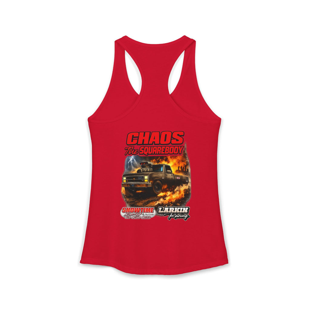 Copy of Women's Ideal Racerback Tank Chaos the Squarebody