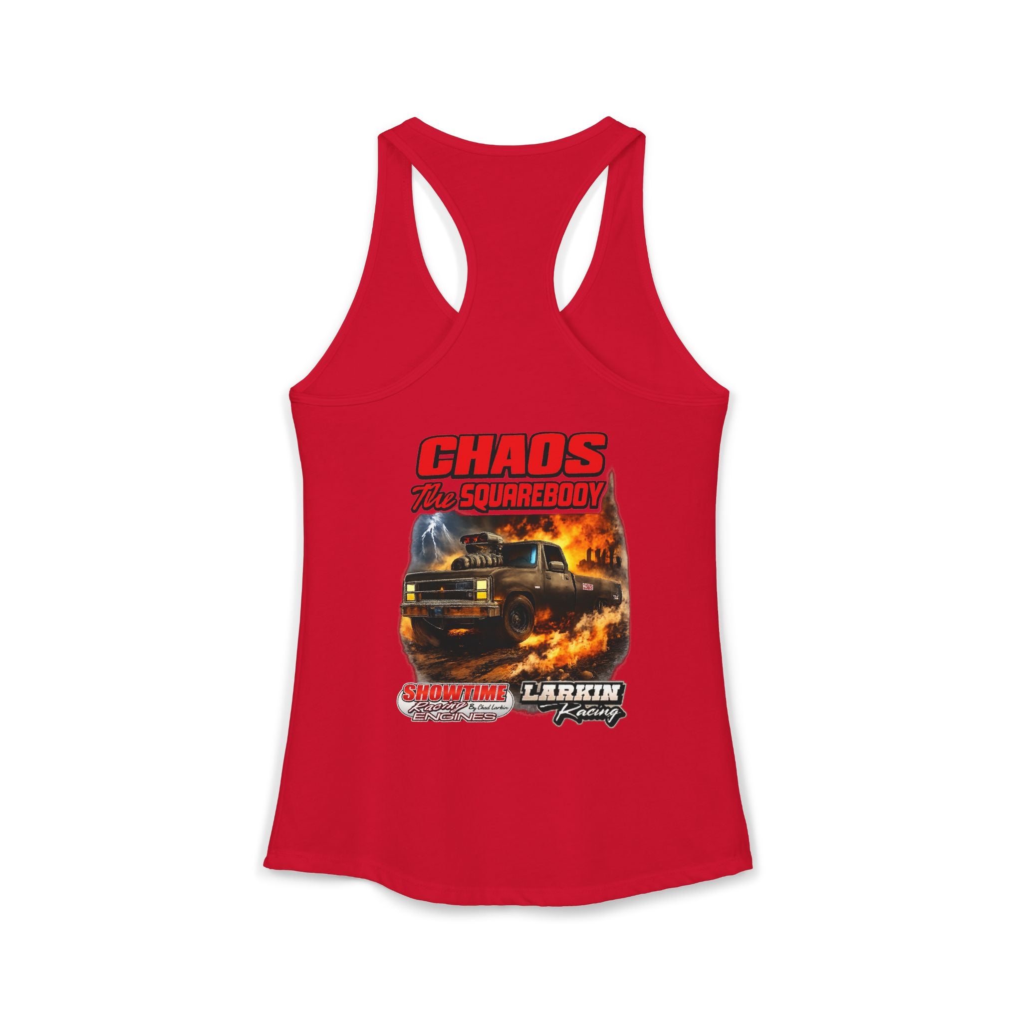 Copy of Women's Ideal Racerback Tank Chaos the Squarebody