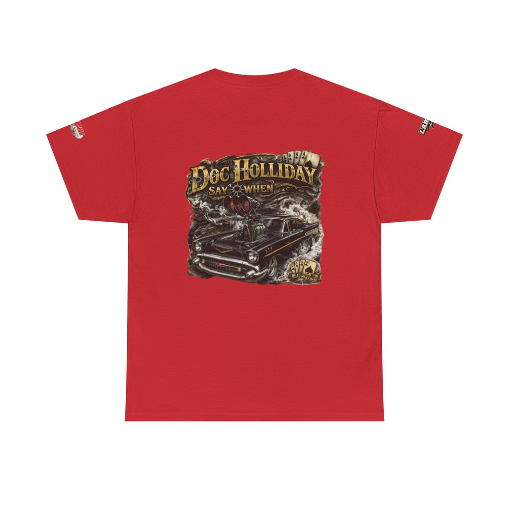 Doc Holliday Graphic Tee — Vintage Heavy-Duty Recovery Shirt