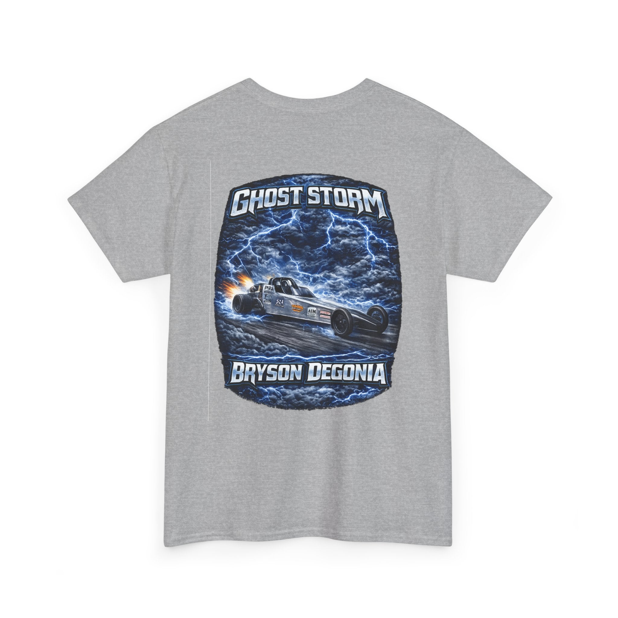 Ghost Storm design 2 T‑Shirt — 'Ghost Storm Bryson Degonia' Graphic Tee