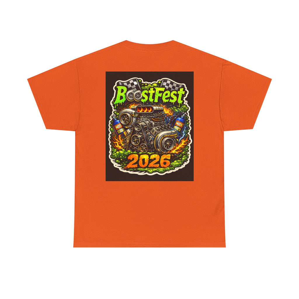 Boostfest Graphic Tee — Vintage Heavy-Duty Recovery Shirt