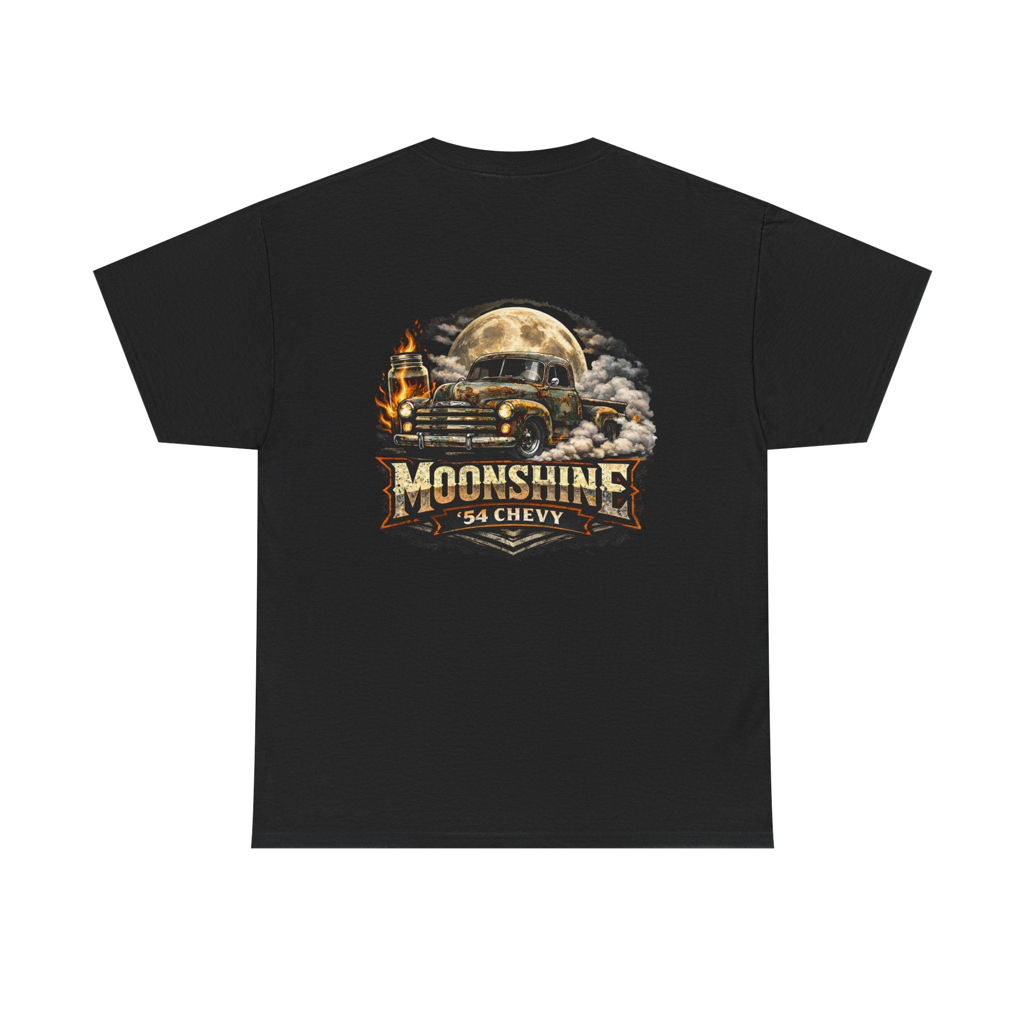 Moonshine Graphic Tee — Vintage Heavy-Duty Recovery Shirt