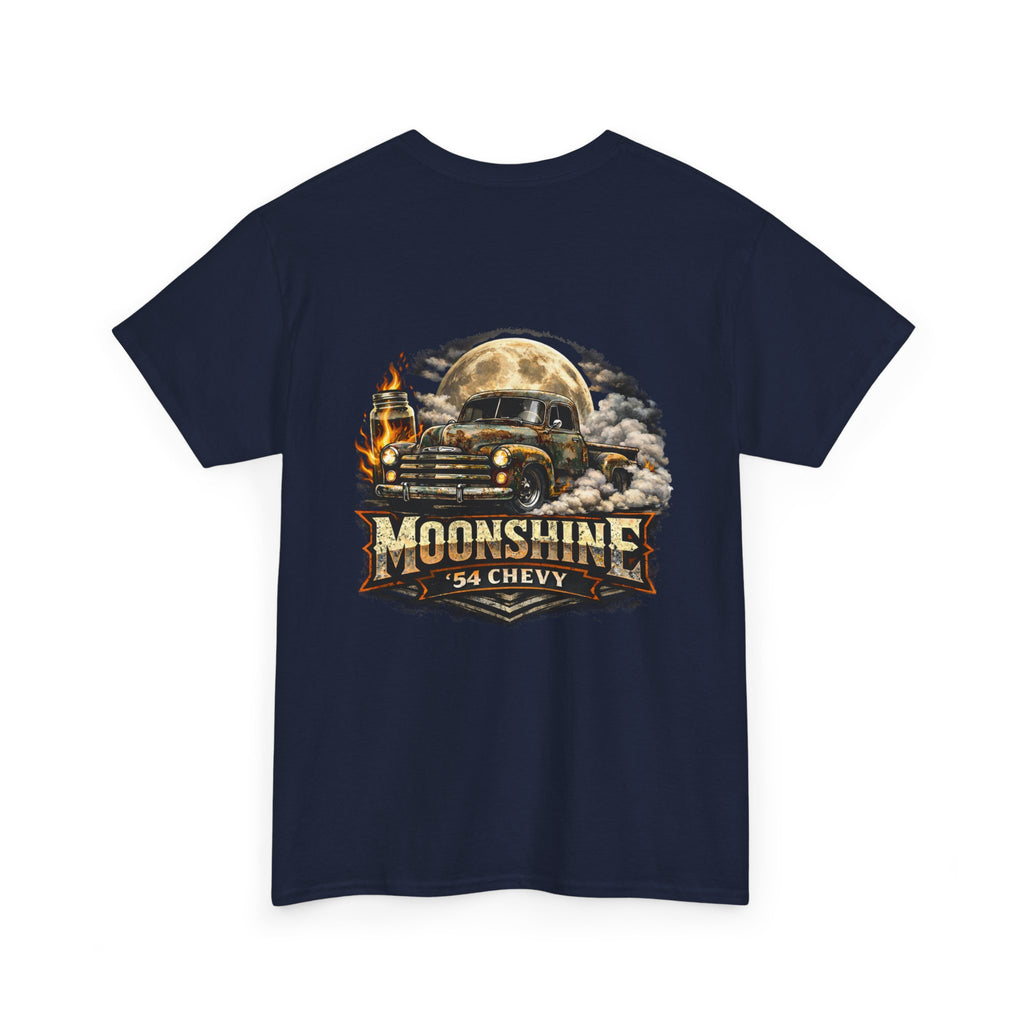 Moonshine Graphic Tee — Vintage Heavy-Duty Recovery Shirt
