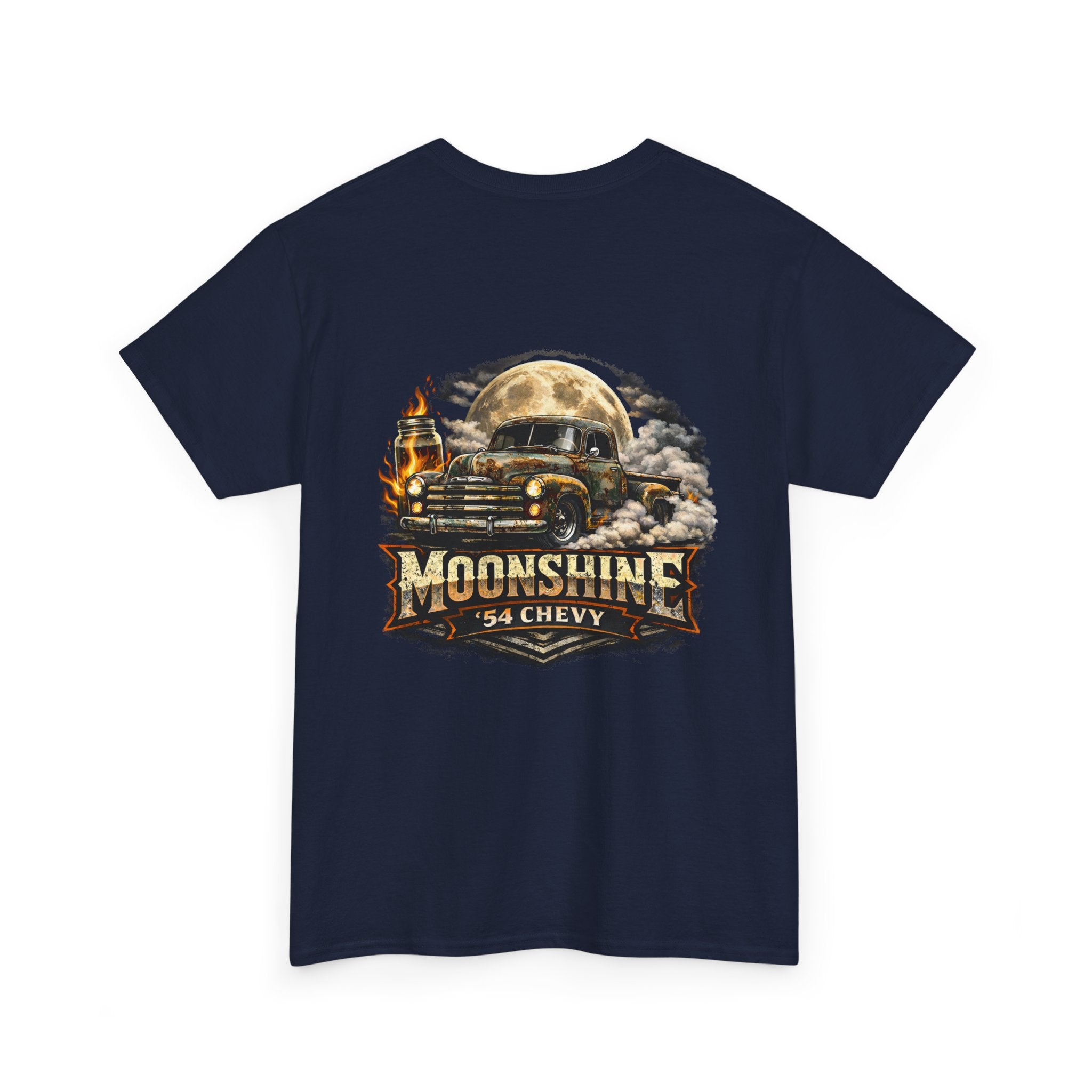 Moonshine Graphic Tee — Vintage Heavy-Duty Recovery Shirt
