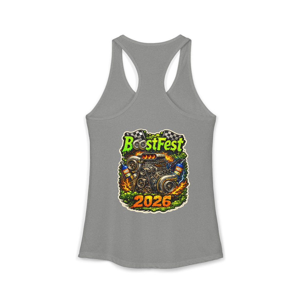Women's Ideal Racerback Tank Boostfest