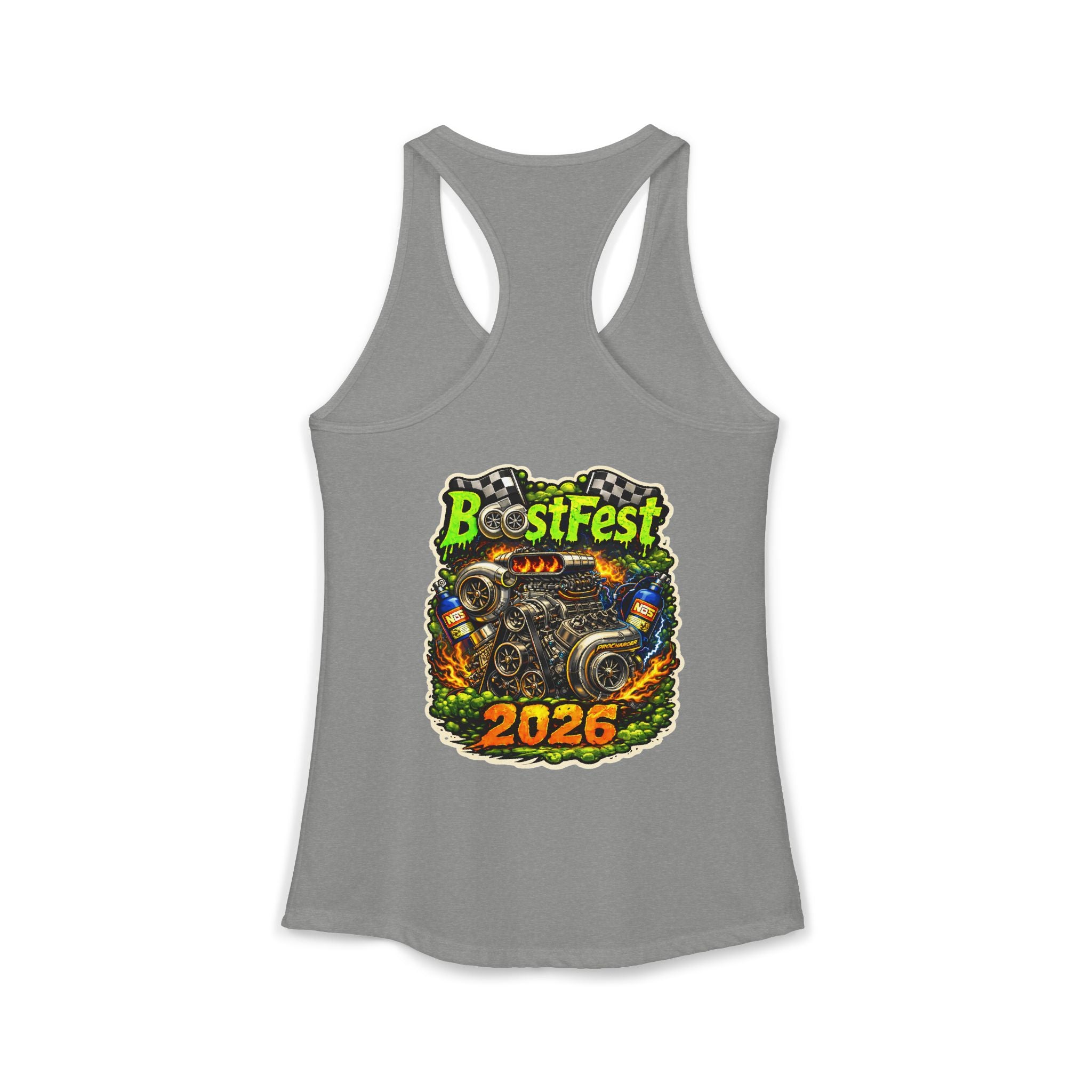 Women's Ideal Racerback Tank Boostfest
