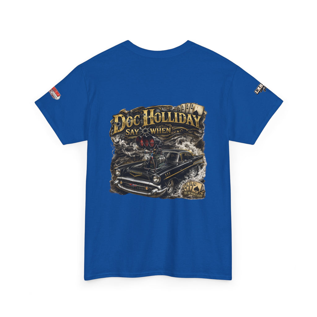 Doc Holliday Graphic Tee — Vintage Heavy-Duty Recovery Shirt