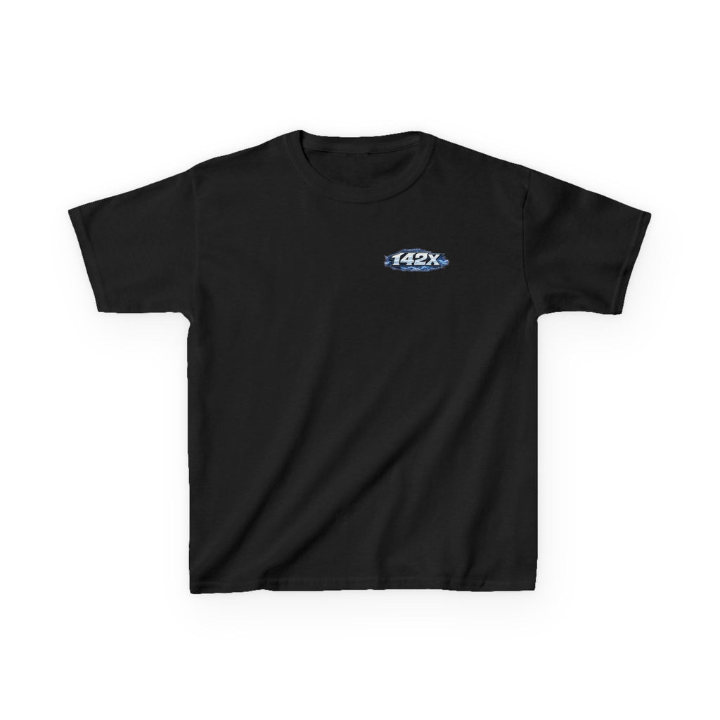 Kids Tee — 'Ghost Storm' Graphic (Custom Name Option)