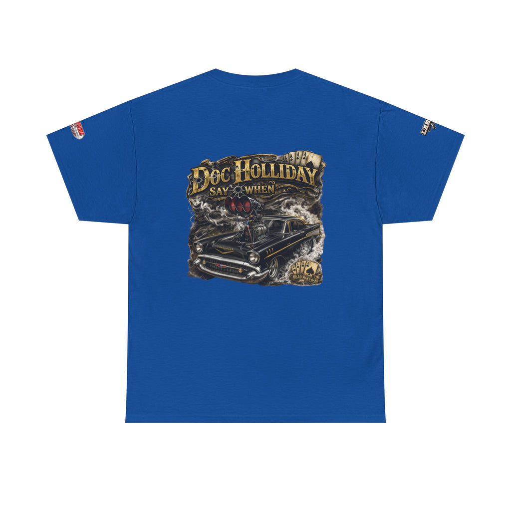 Doc Holliday Graphic Tee — Vintage Heavy-Duty Recovery Shirt