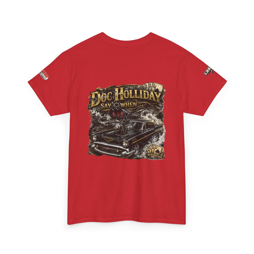 Doc Holliday Graphic Tee — Vintage Heavy-Duty Recovery Shirt
