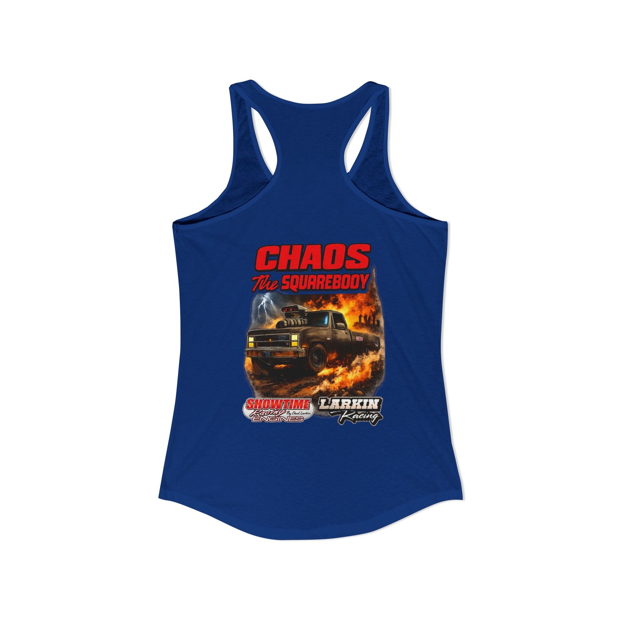 Copy of Women's Ideal Racerback Tank Chaos the Squarebody
