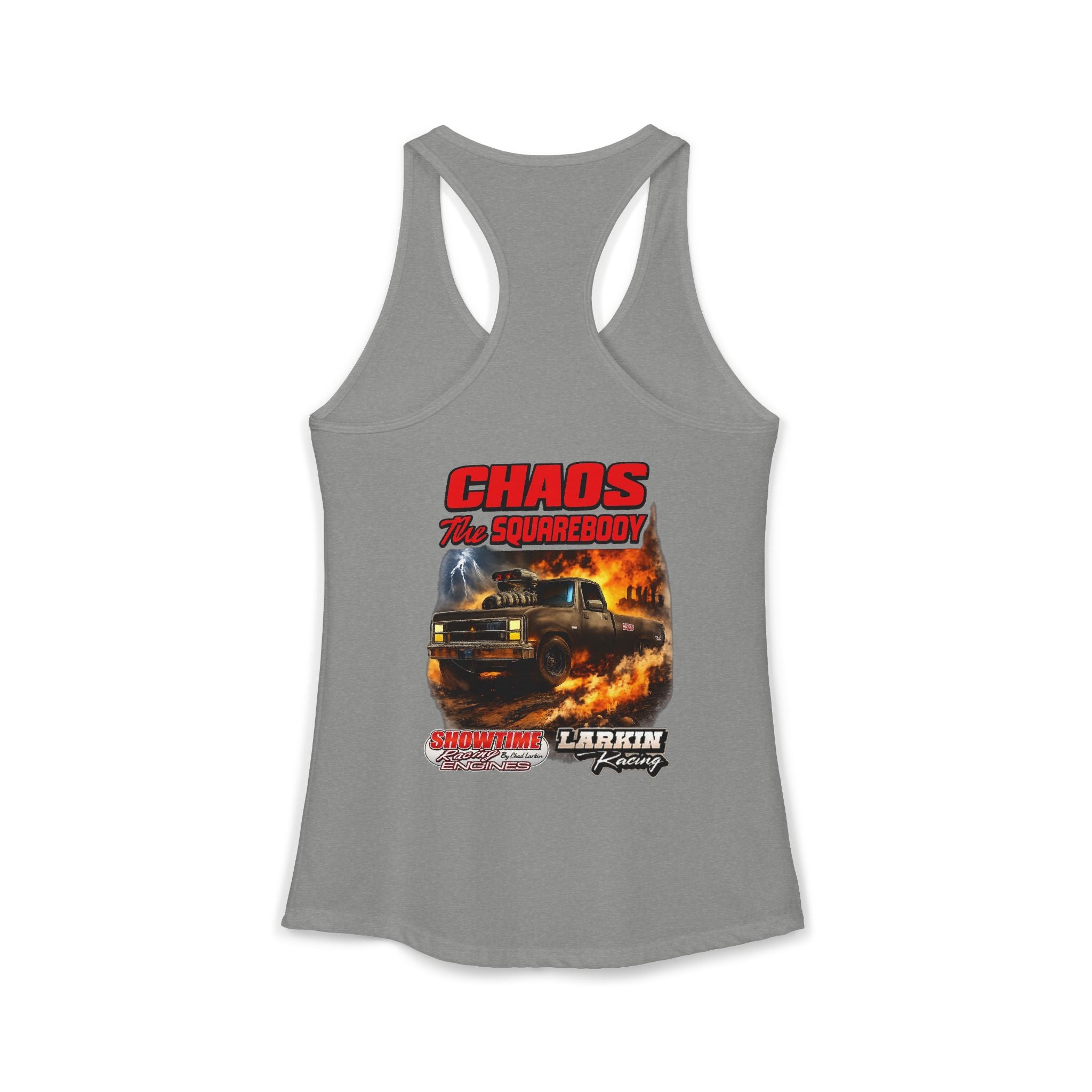 Copy of Women's Ideal Racerback Tank Chaos the Squarebody