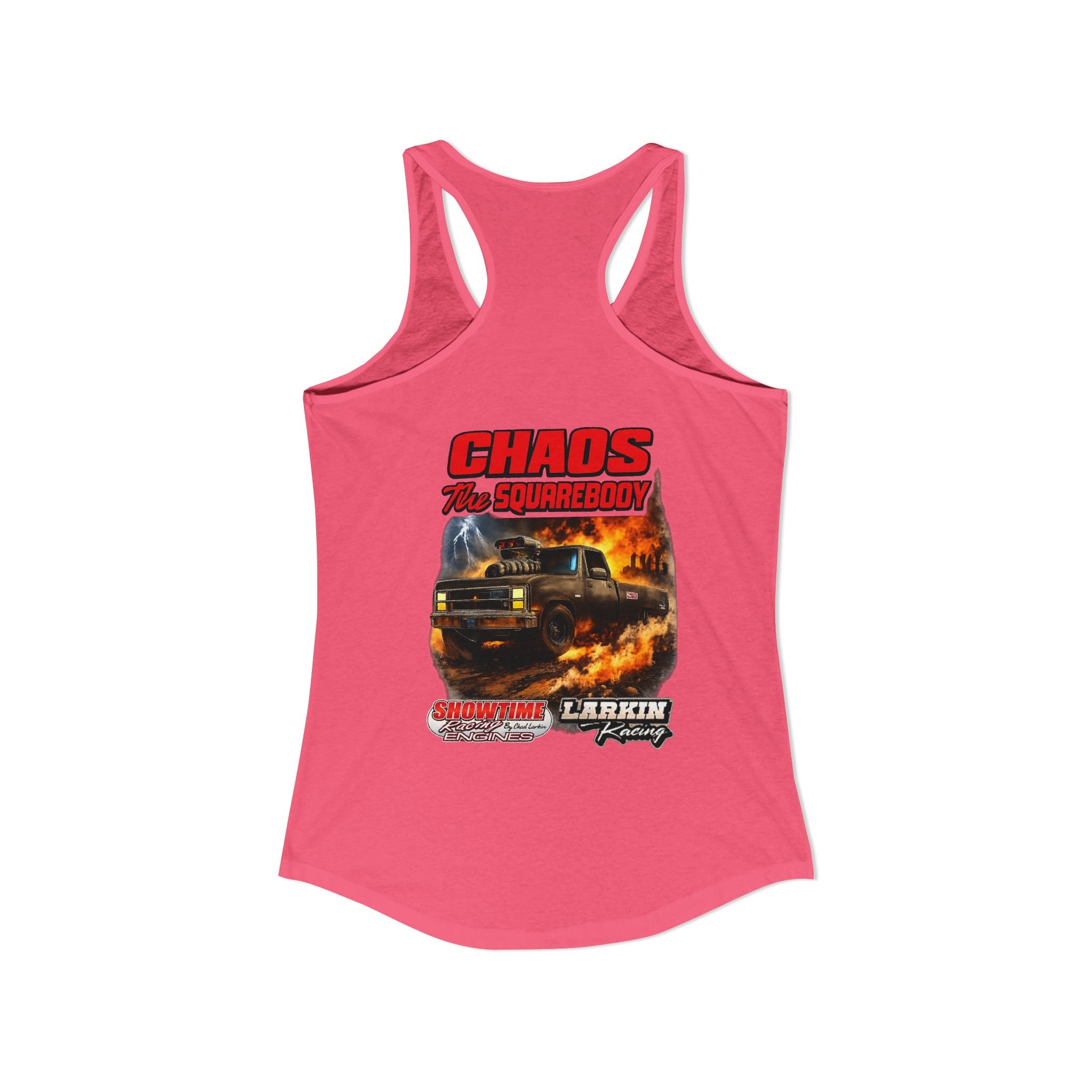Copy of Women's Ideal Racerback Tank Chaos the Squarebody