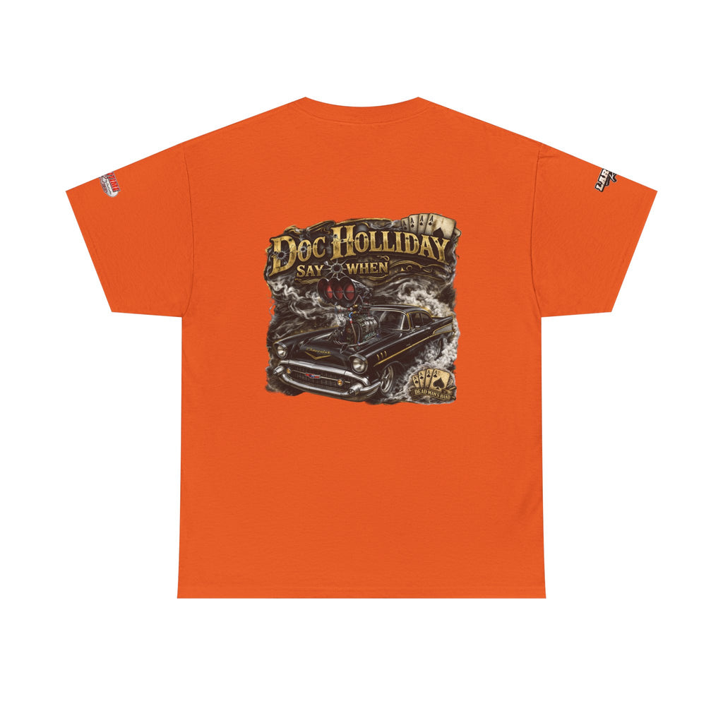 Doc Holliday Graphic Tee — Vintage Heavy-Duty Recovery Shirt