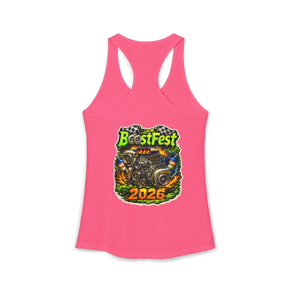 Women's Ideal Racerback Tank Boostfest