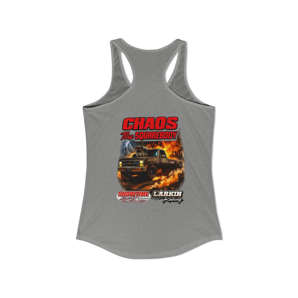Copy of Women's Ideal Racerback Tank Chaos the Squarebody