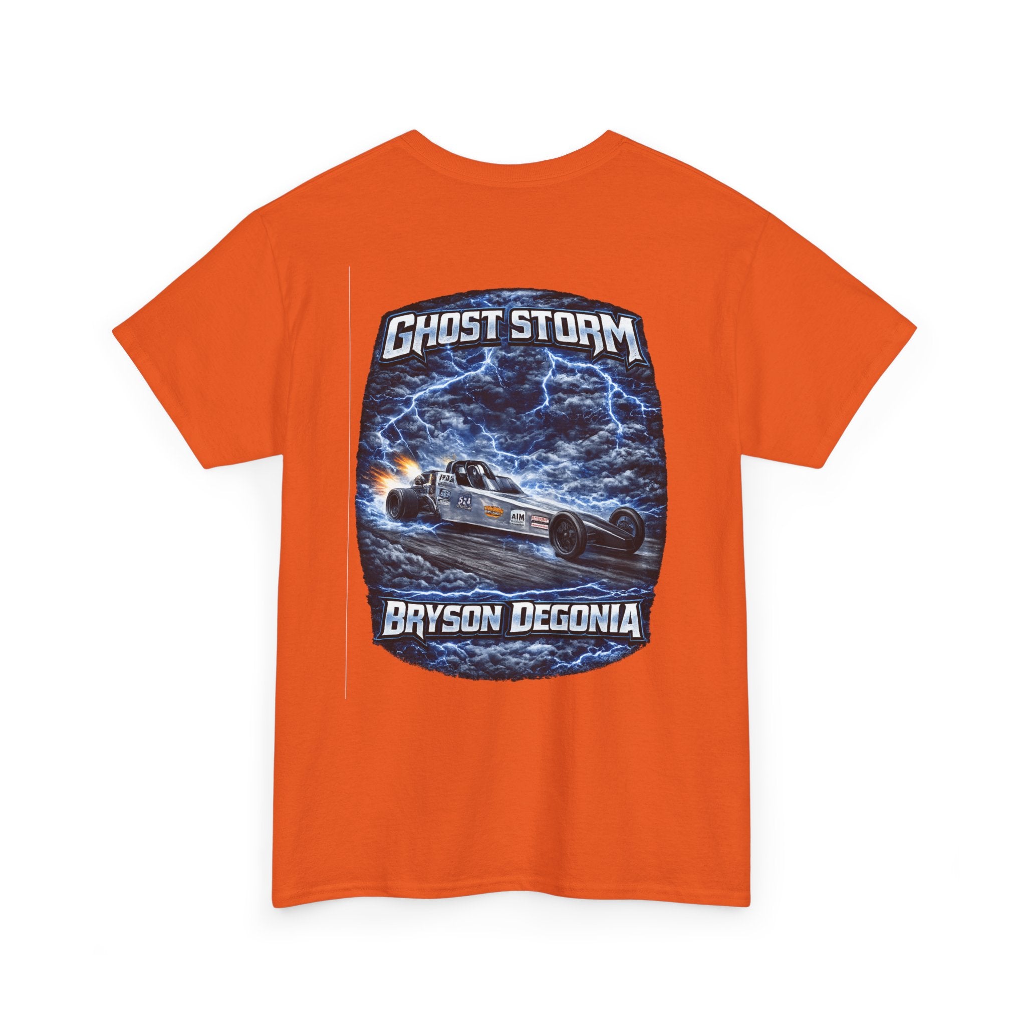 Ghost Storm design 2 T‑Shirt — 'Ghost Storm Bryson Degonia' Graphic Tee