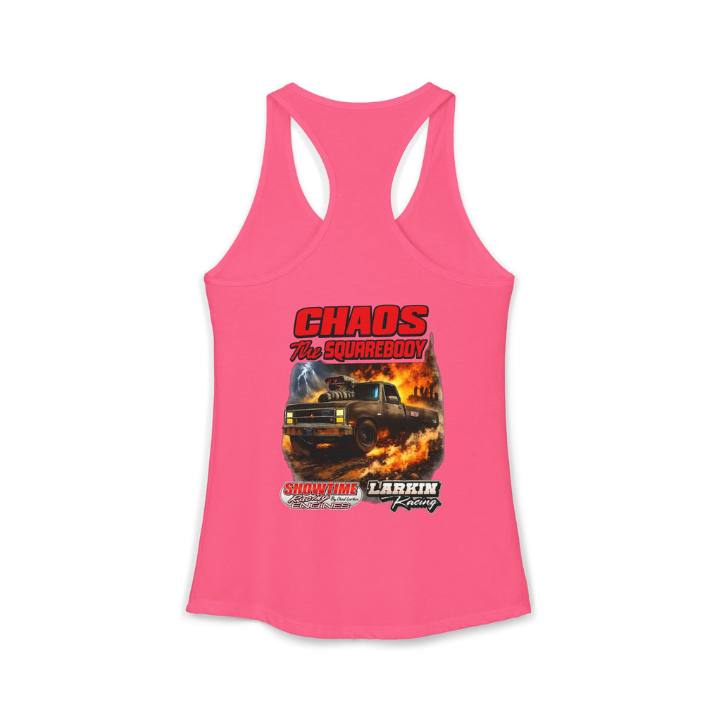 Copy of Women's Ideal Racerback Tank Chaos the Squarebody