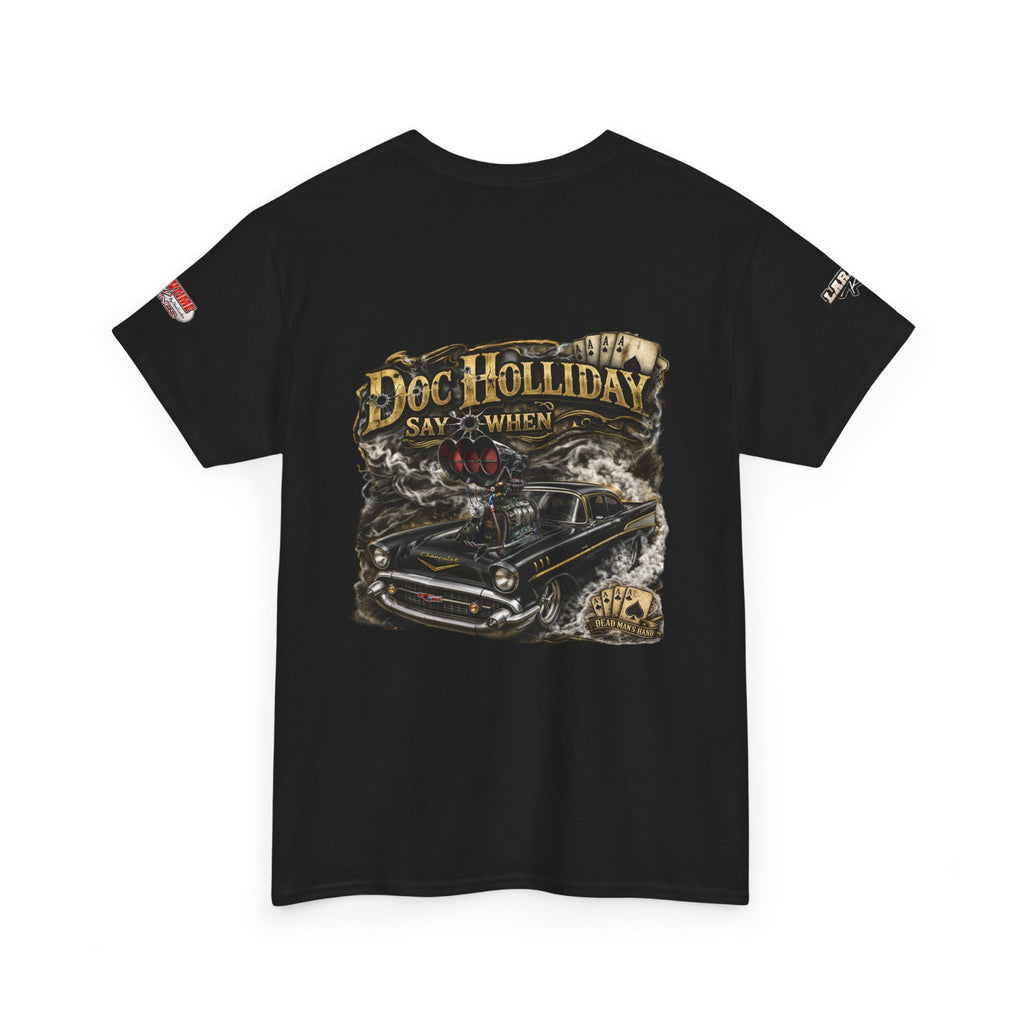 Doc Holliday Graphic Tee — Vintage Heavy-Duty Recovery Shirt