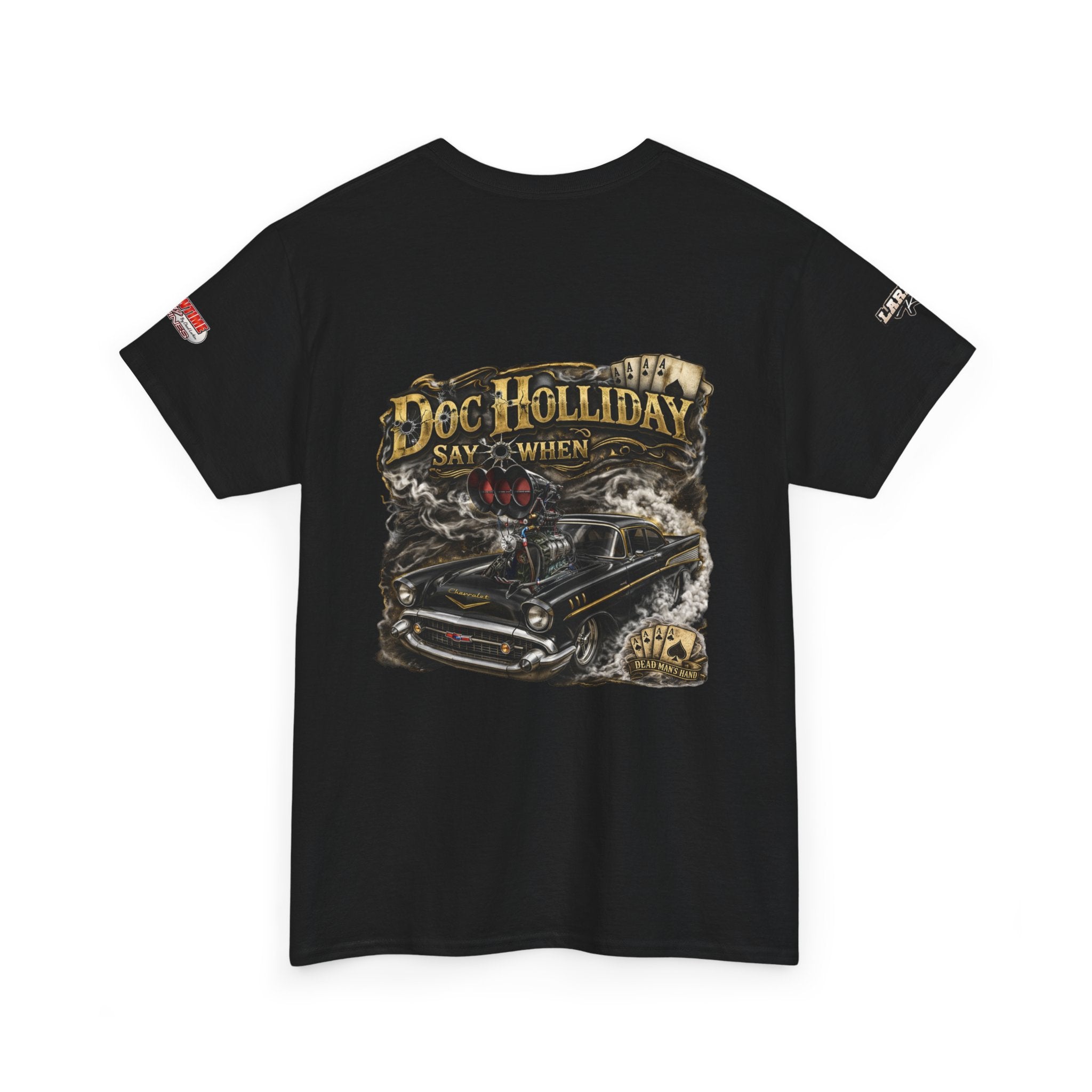 Doc Holliday Graphic Tee — Vintage Heavy-Duty Recovery Shirt