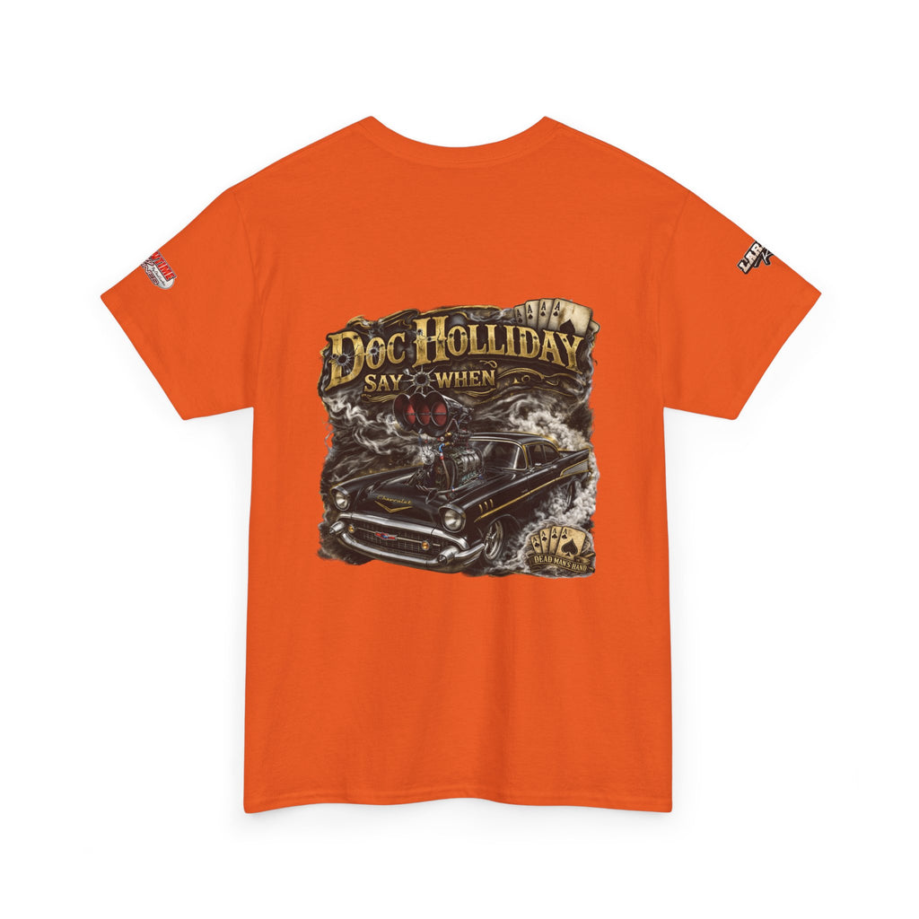 Doc Holliday Graphic Tee — Vintage Heavy-Duty Recovery Shirt